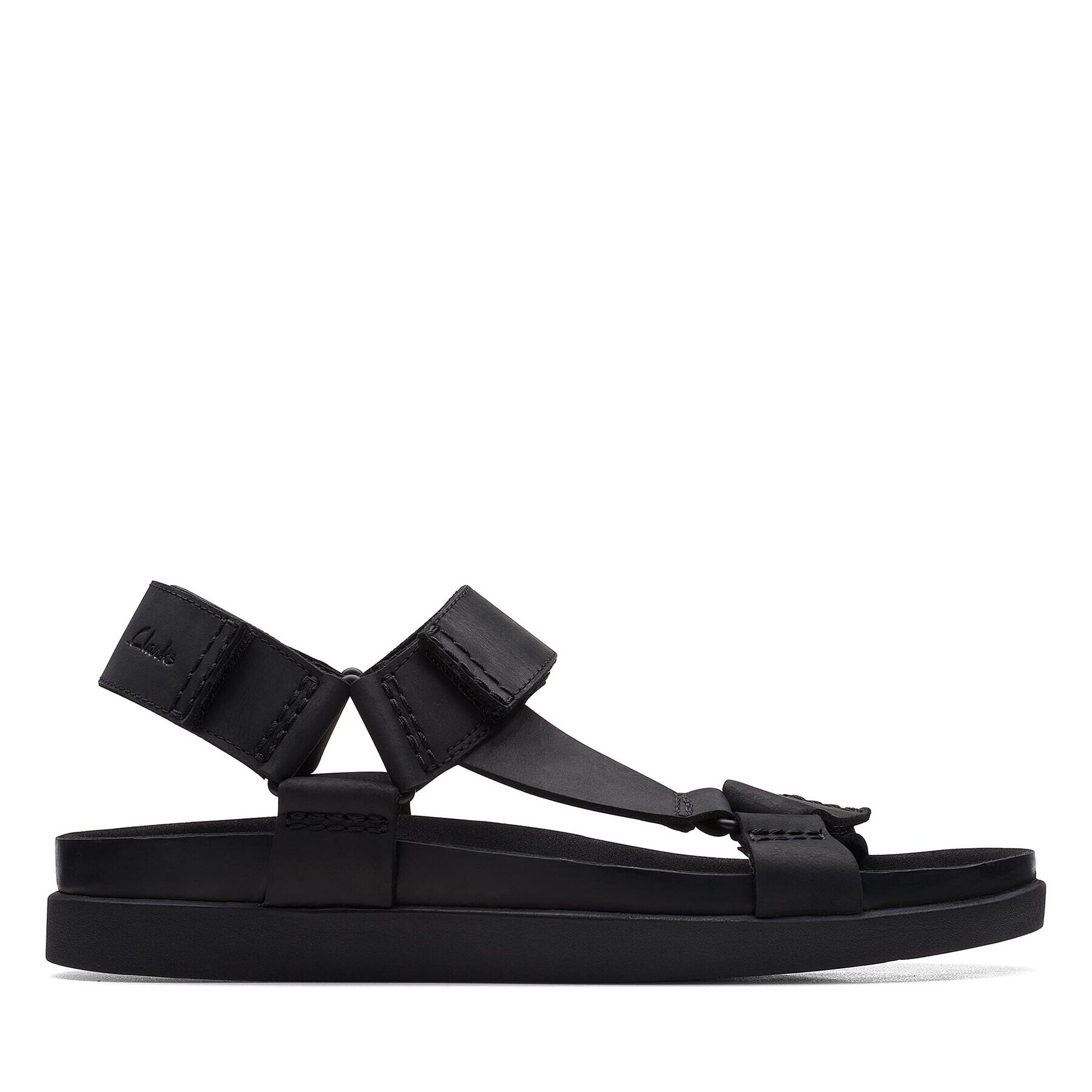 Clarks Сандали Sunder Range 26171886 Черен - Pepit.bg