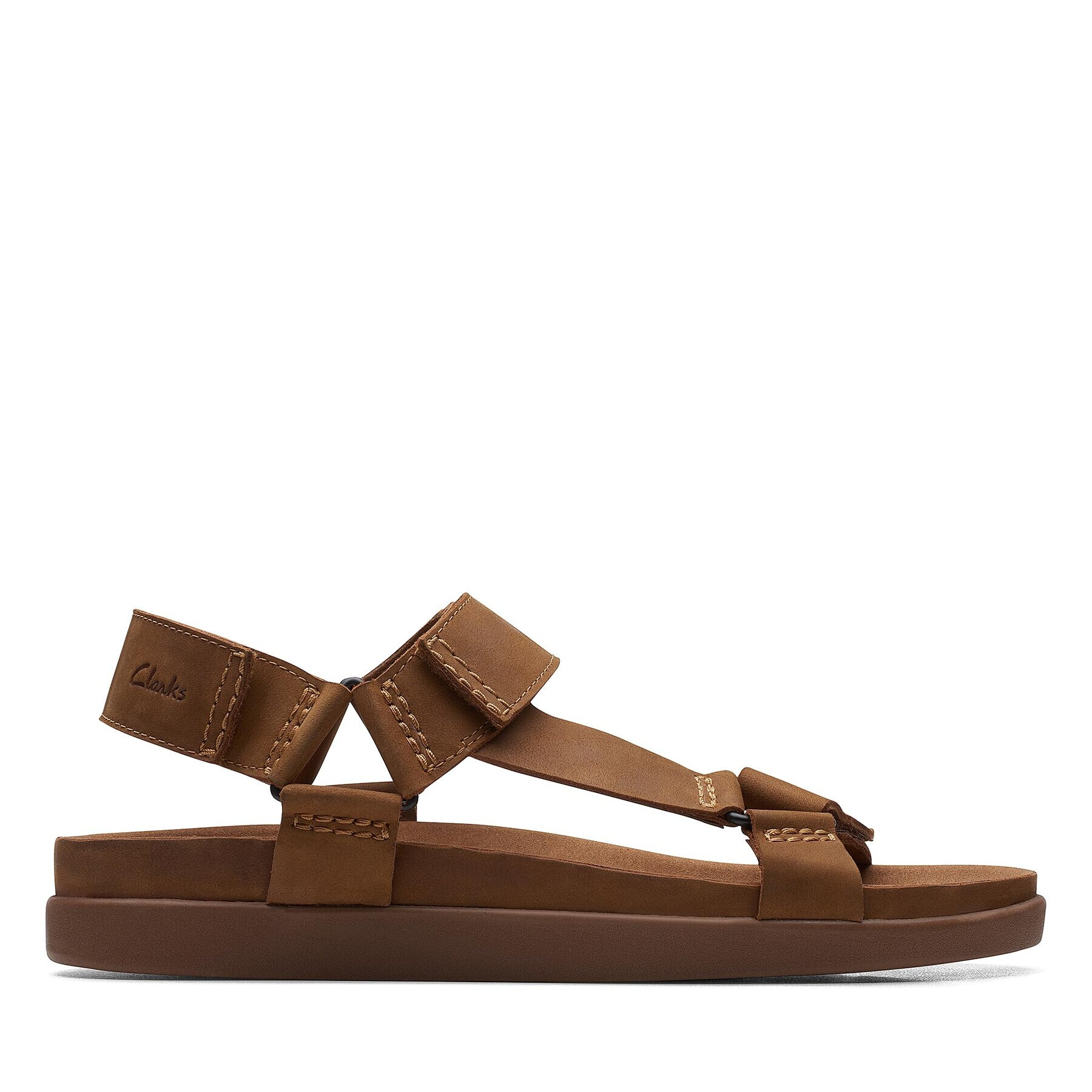 Clarks Сандали Sunder Range 26171888 Кафяв - Pepit.bg