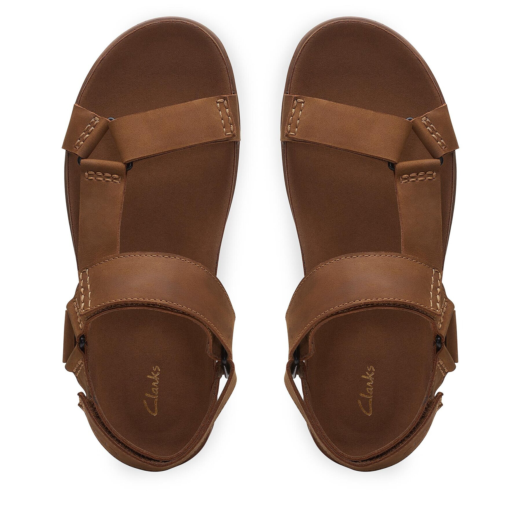 Clarks Сандали Sunder Range 26171888 Кафяв - Pepit.bg