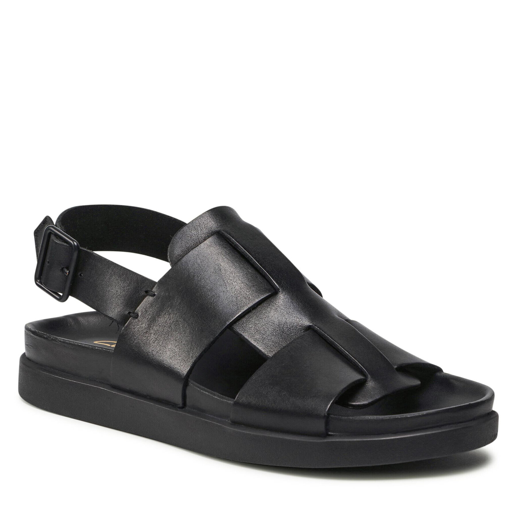 Clarks Сандали Sunder Strap 261595567 Черен - Pepit.bg
