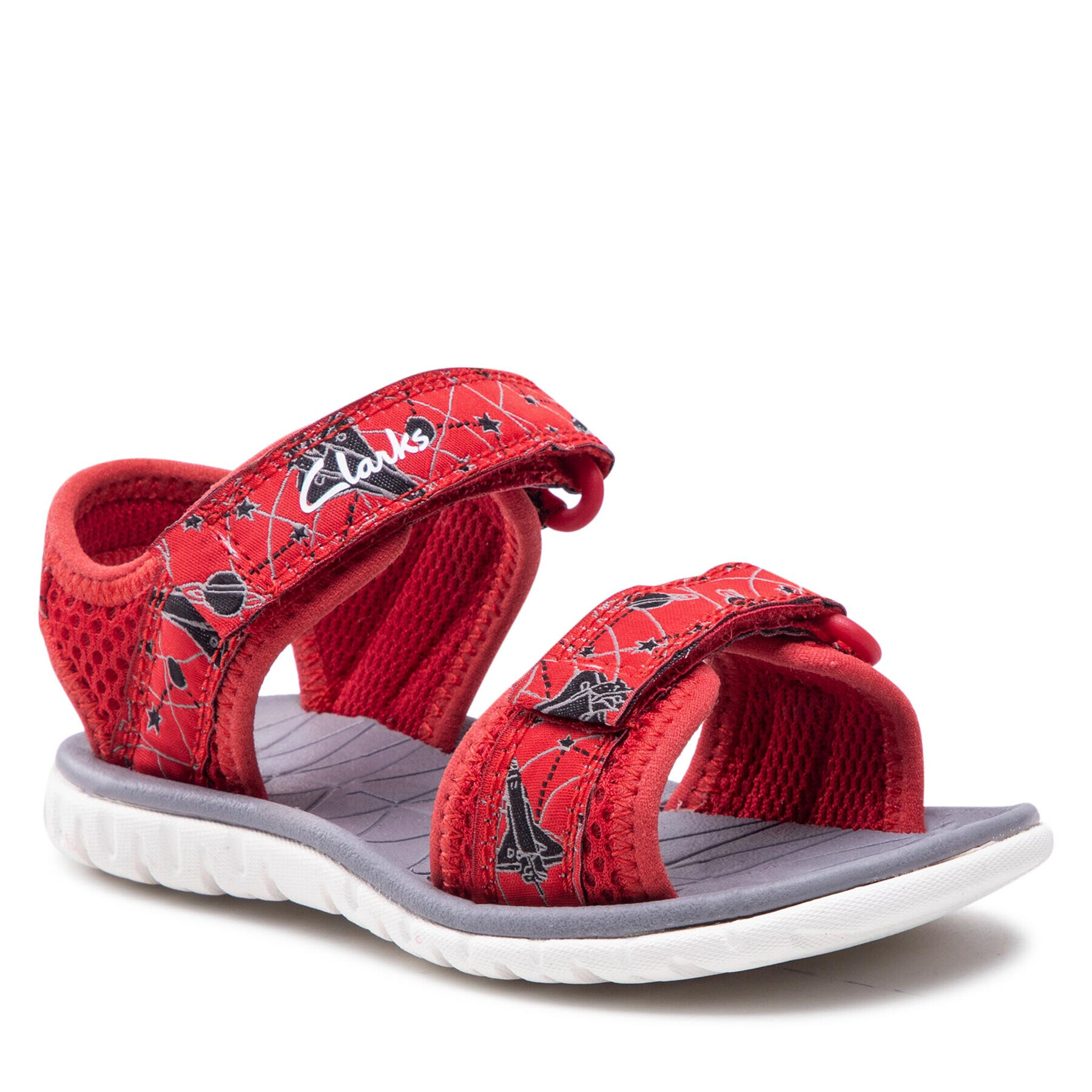 Clarks Сандали Surfing Tide K 26166174 Червен - Pepit.bg