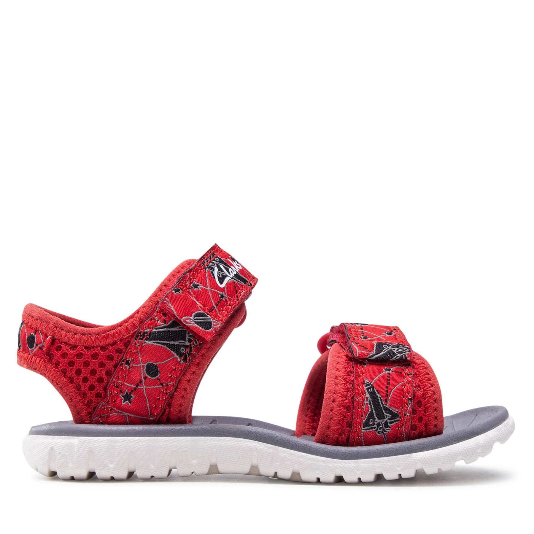 Clarks Сандали Surfing Tide K 26166174 Червен - Pepit.bg