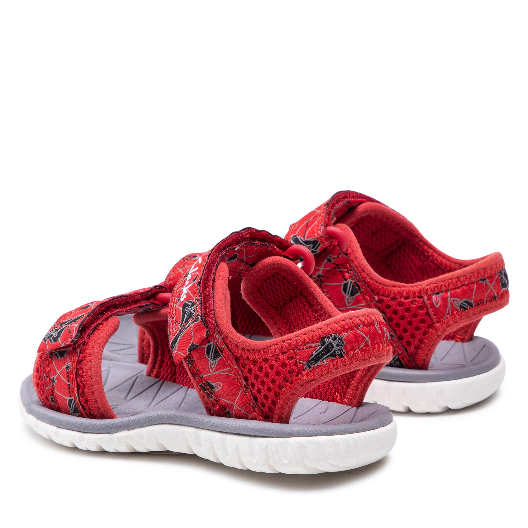 Clarks Сандали Surfing Tide K 26166174 Червен - Pepit.bg
