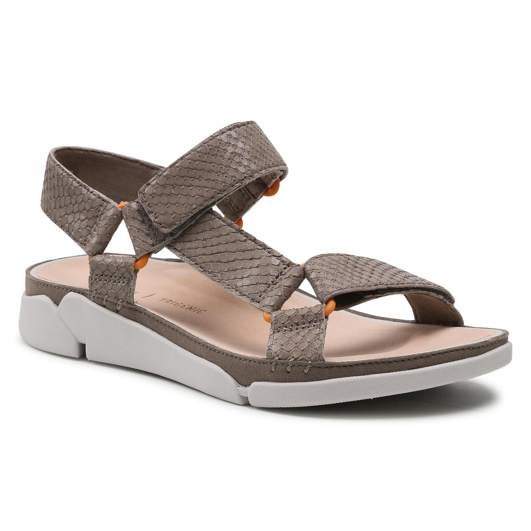 Clarks Сандали Tri Sporty 261497624 Сив - Pepit.bg