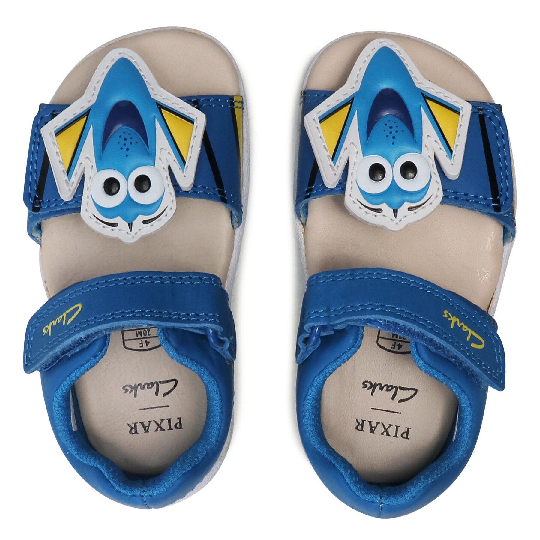 Clarks Сандали Zora Nemo T 261583886 Син - Pepit.bg