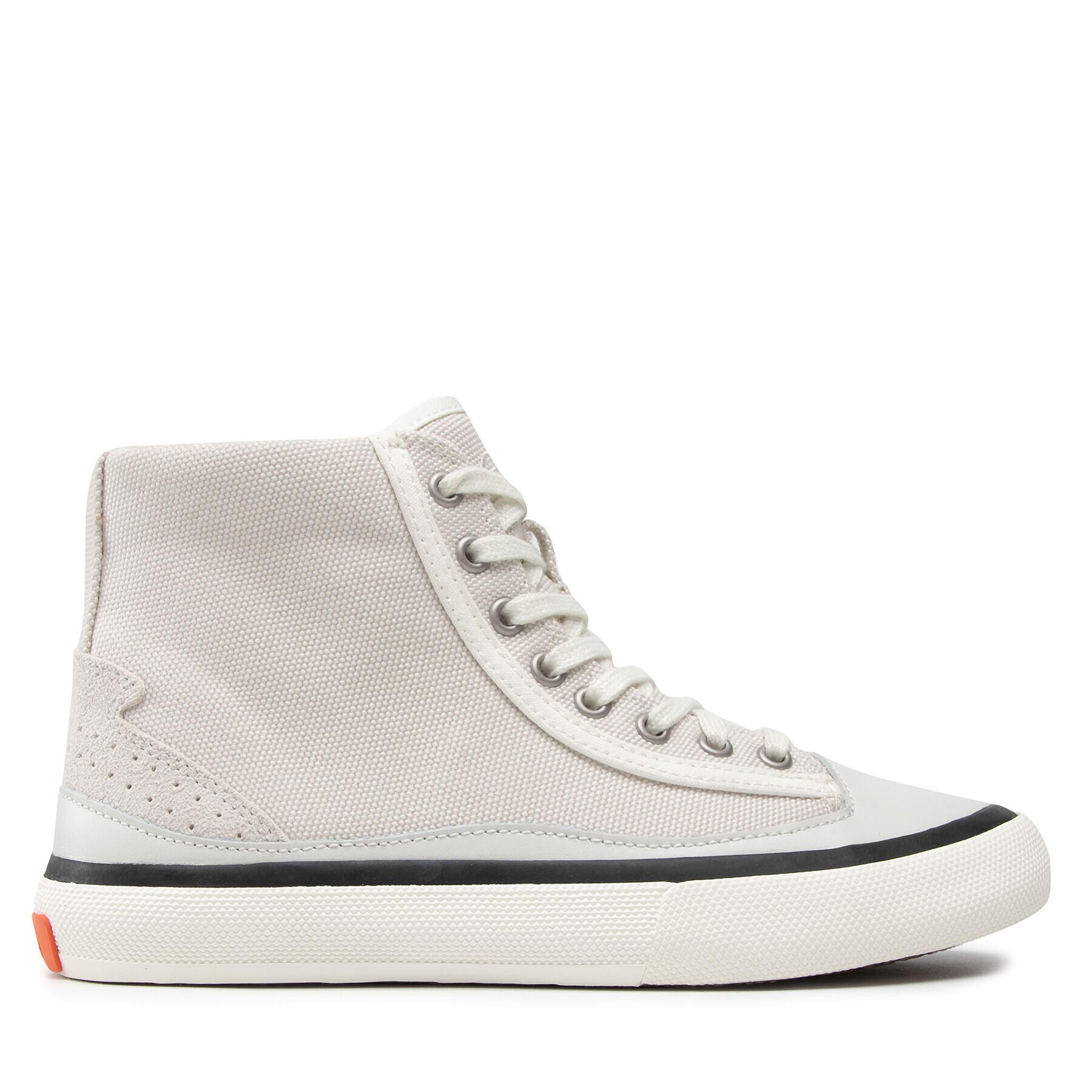 Clarks Сникърси Aceley Hi 261584384 Бял - Pepit.bg