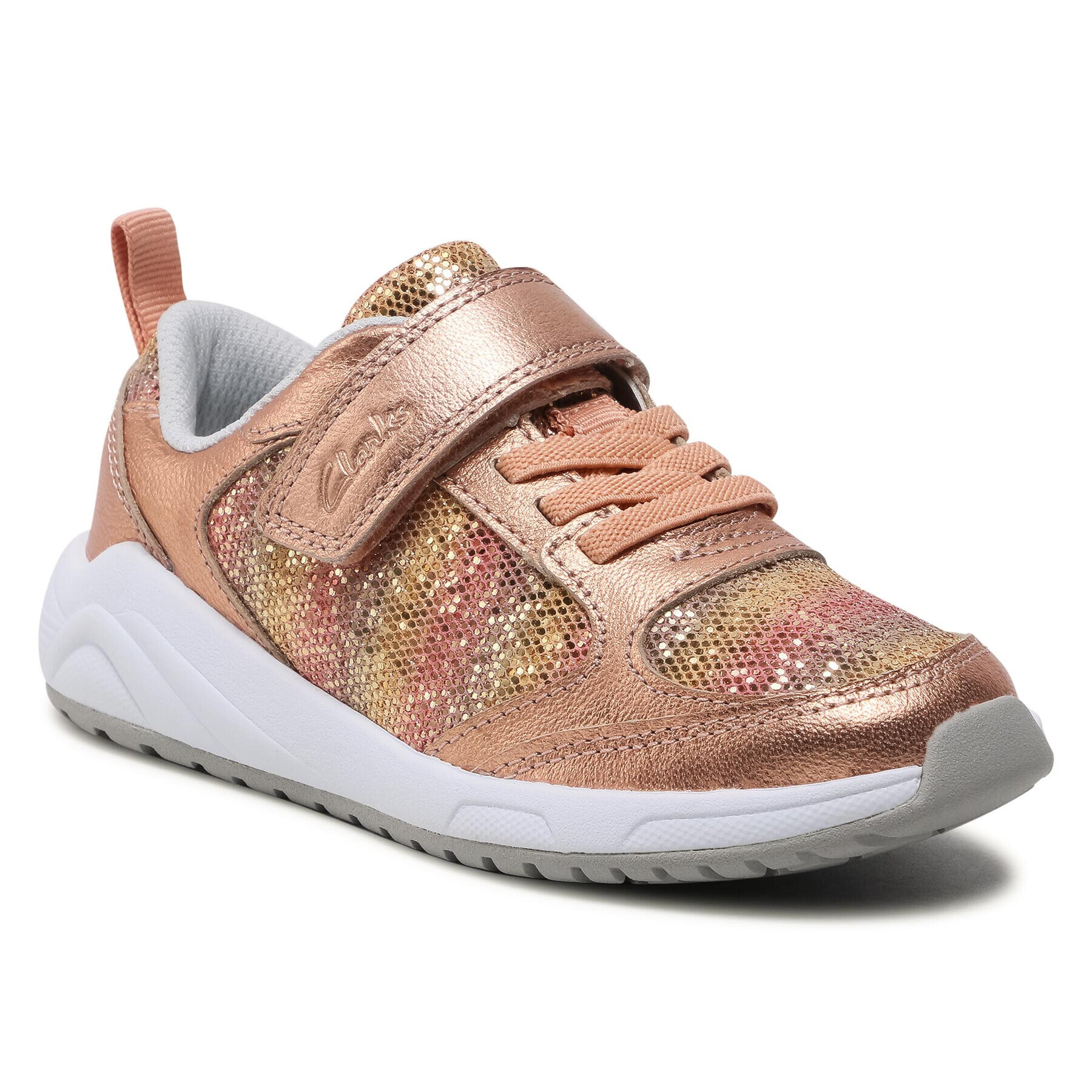 Clarks Сникърси Aeon Flex K 261567796 Златист - Pepit.bg