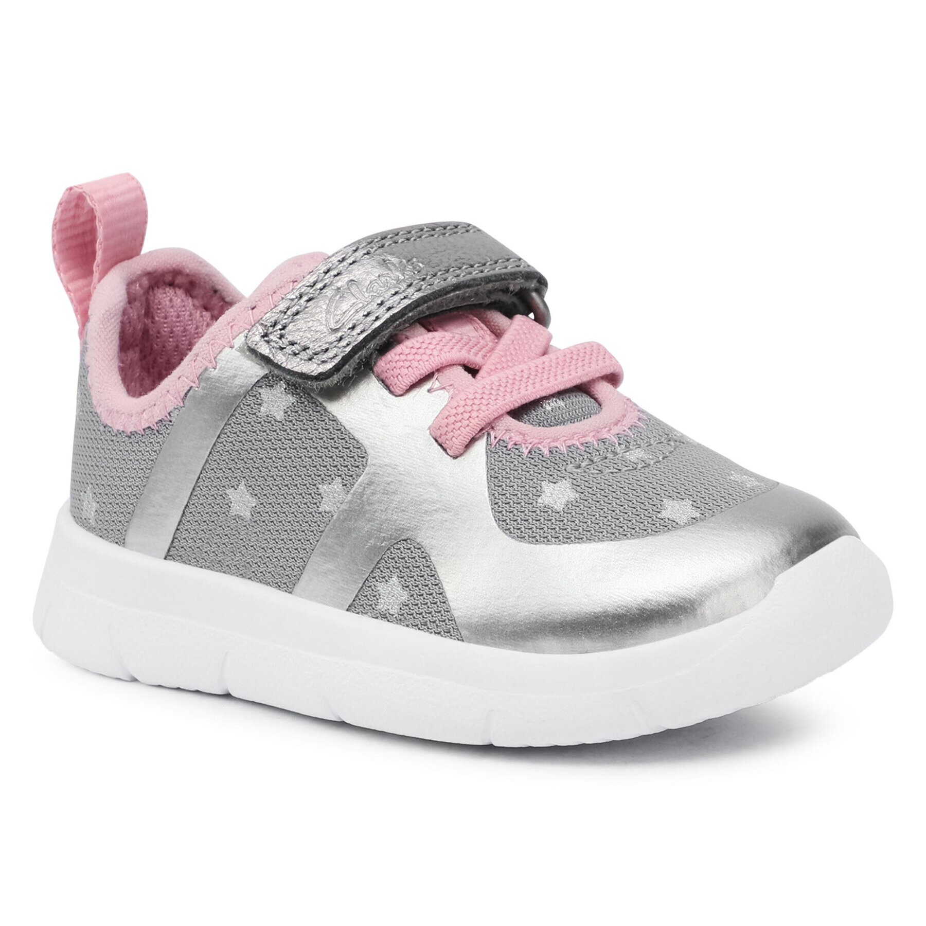 Clarks Сникърси Ath Flux T 261515536 Сив - Pepit.bg