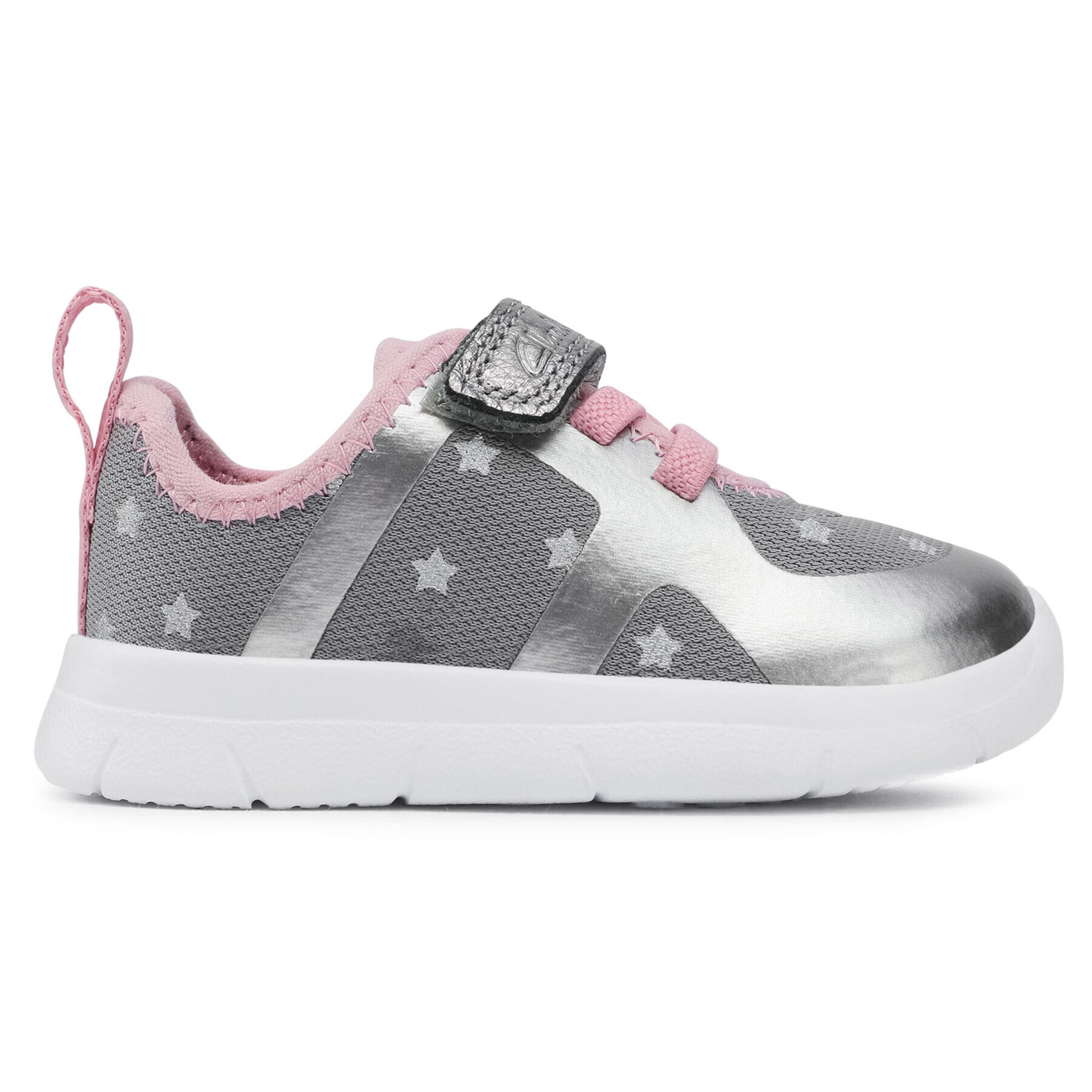 Clarks Сникърси Ath Flux T 261515536 Сив - Pepit.bg