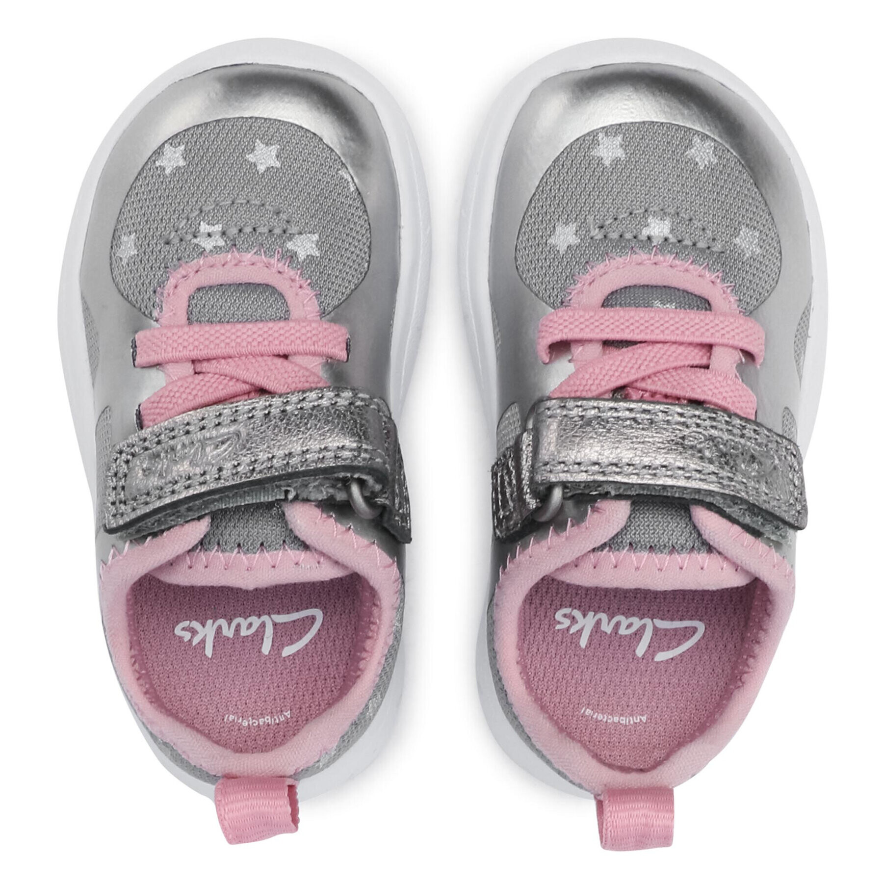 Clarks Сникърси Ath Flux T 261515536 Сив - Pepit.bg