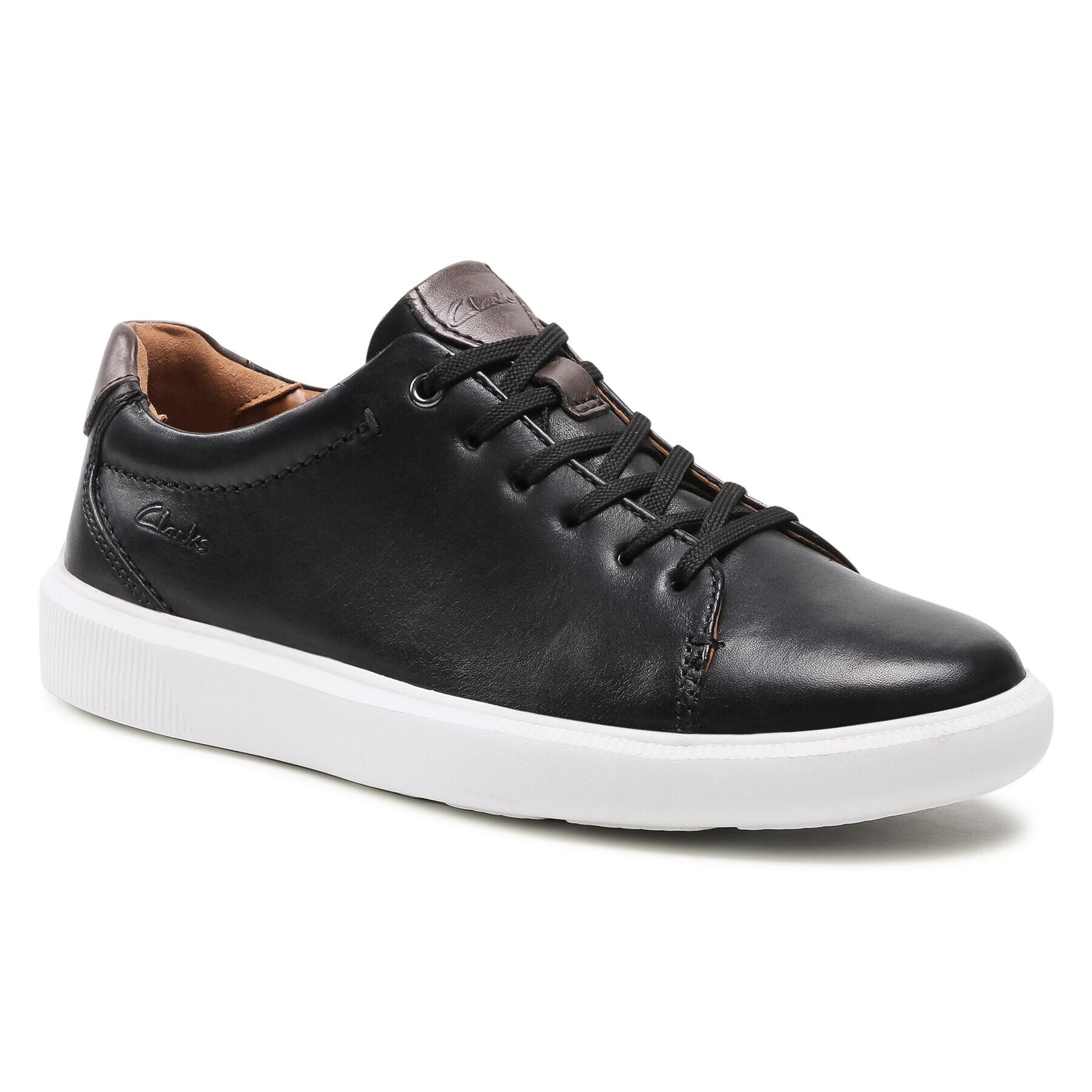 Clarks Сникърси Cambro Low 261583527 Черен - Pepit.bg