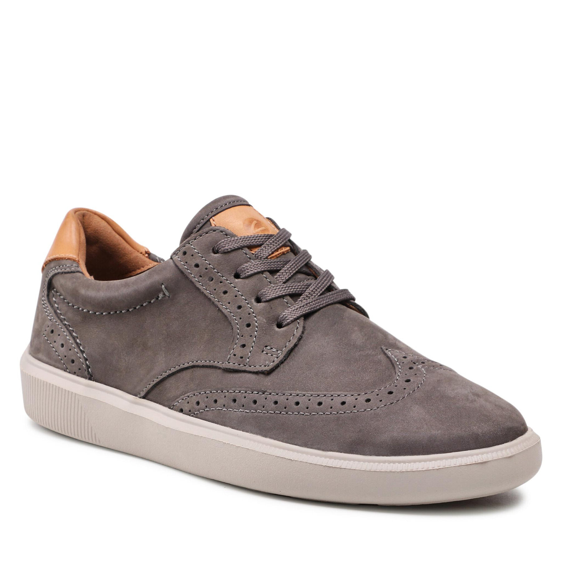 Clarks Сникърси Cambro Wing 261627867 Сив - Pepit.bg