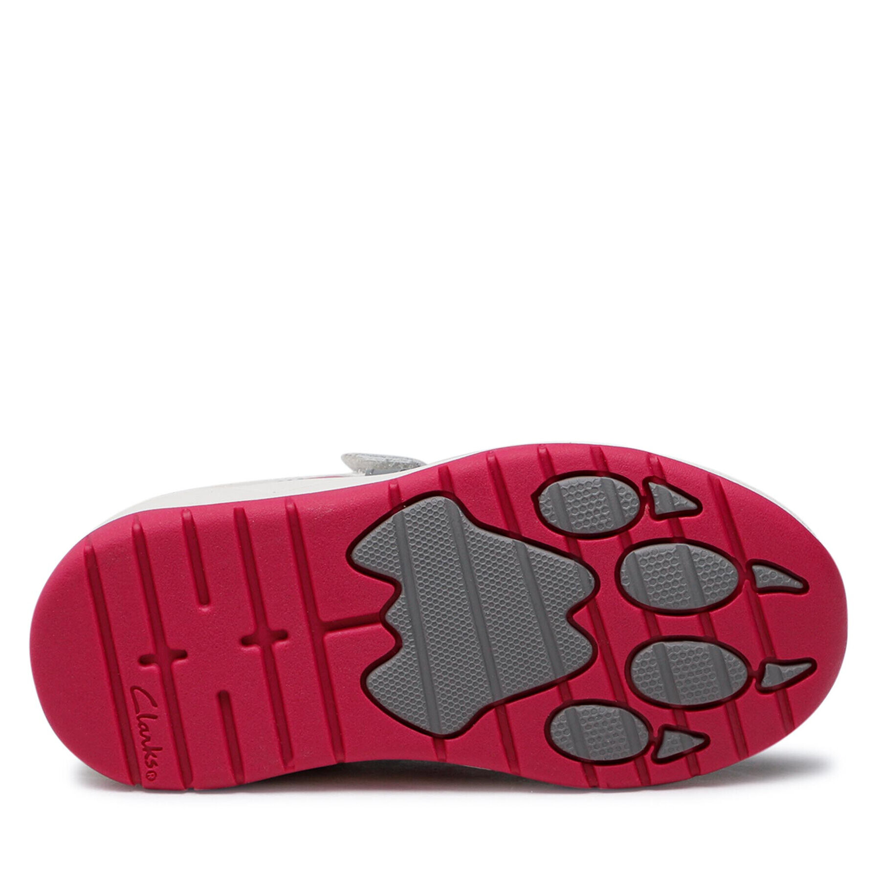 Clarks Сникърси Clowder Run K 261661186 M Бял - Pepit.bg