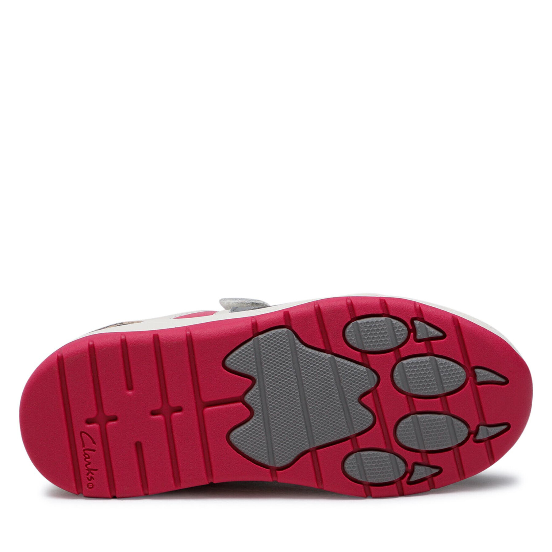 Clarks Сникърси Clowder Run K 261661186 S Бял - Pepit.bg