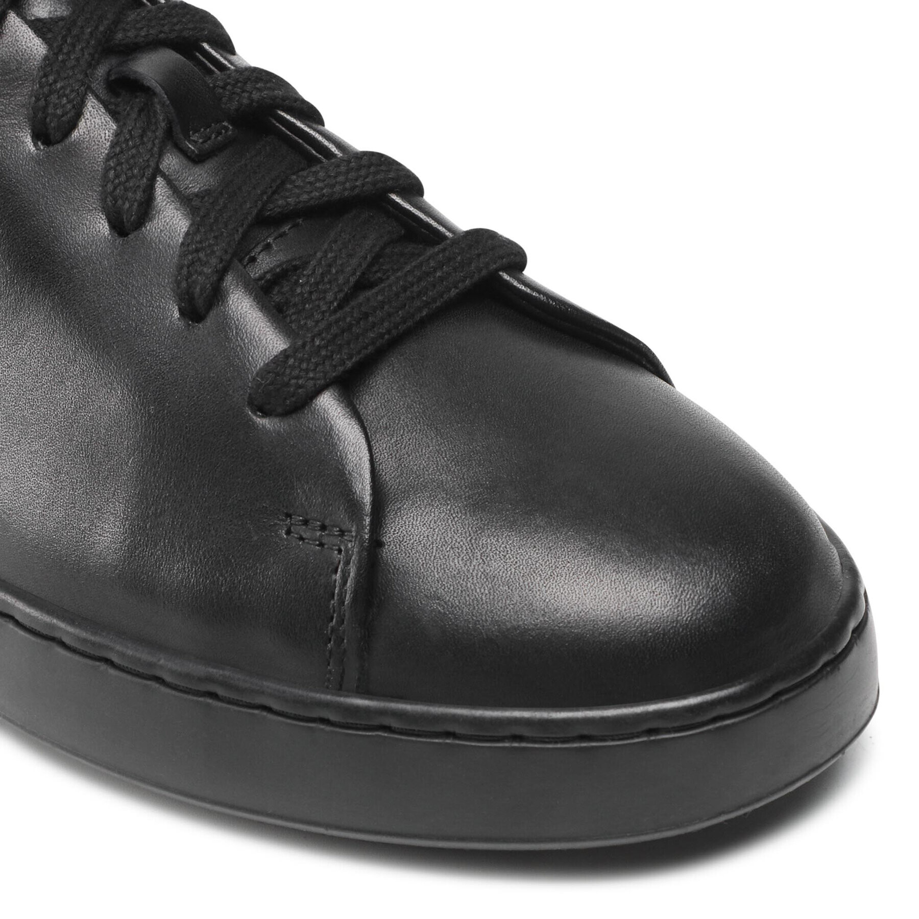 Clarks Сникърси CourtLite Lace 261667837 Черен - Pepit.bg