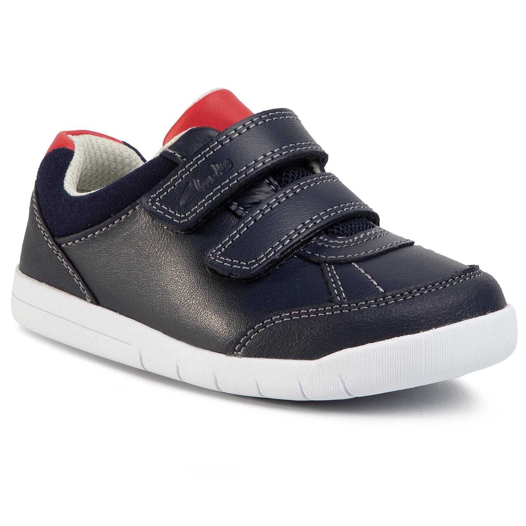 Clarks Сникърси Emery Sky T 261455427 Тъмносин - Pepit.bg