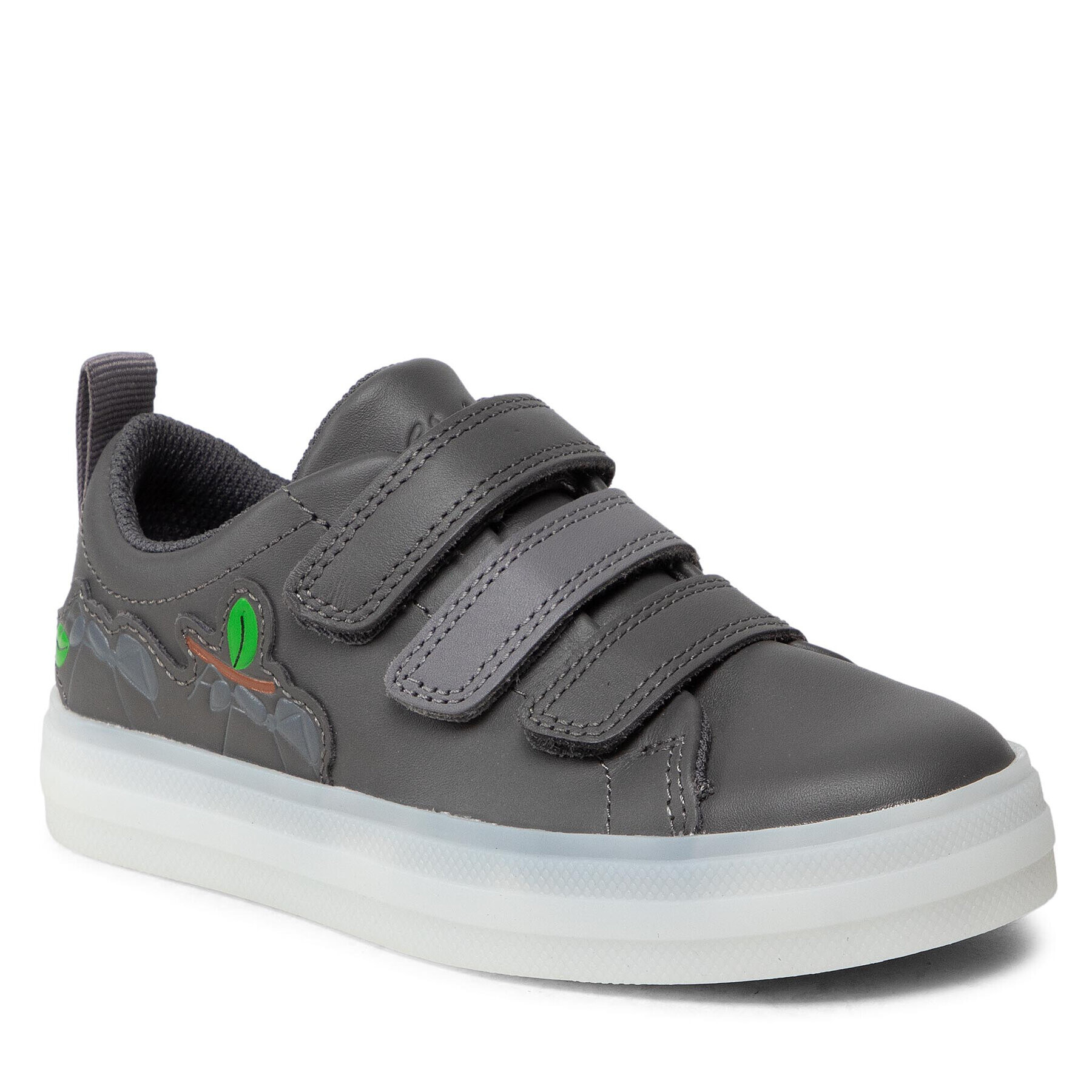 Clarks Сникърси Flare Bug K 261619337 Сив - Pepit.bg
