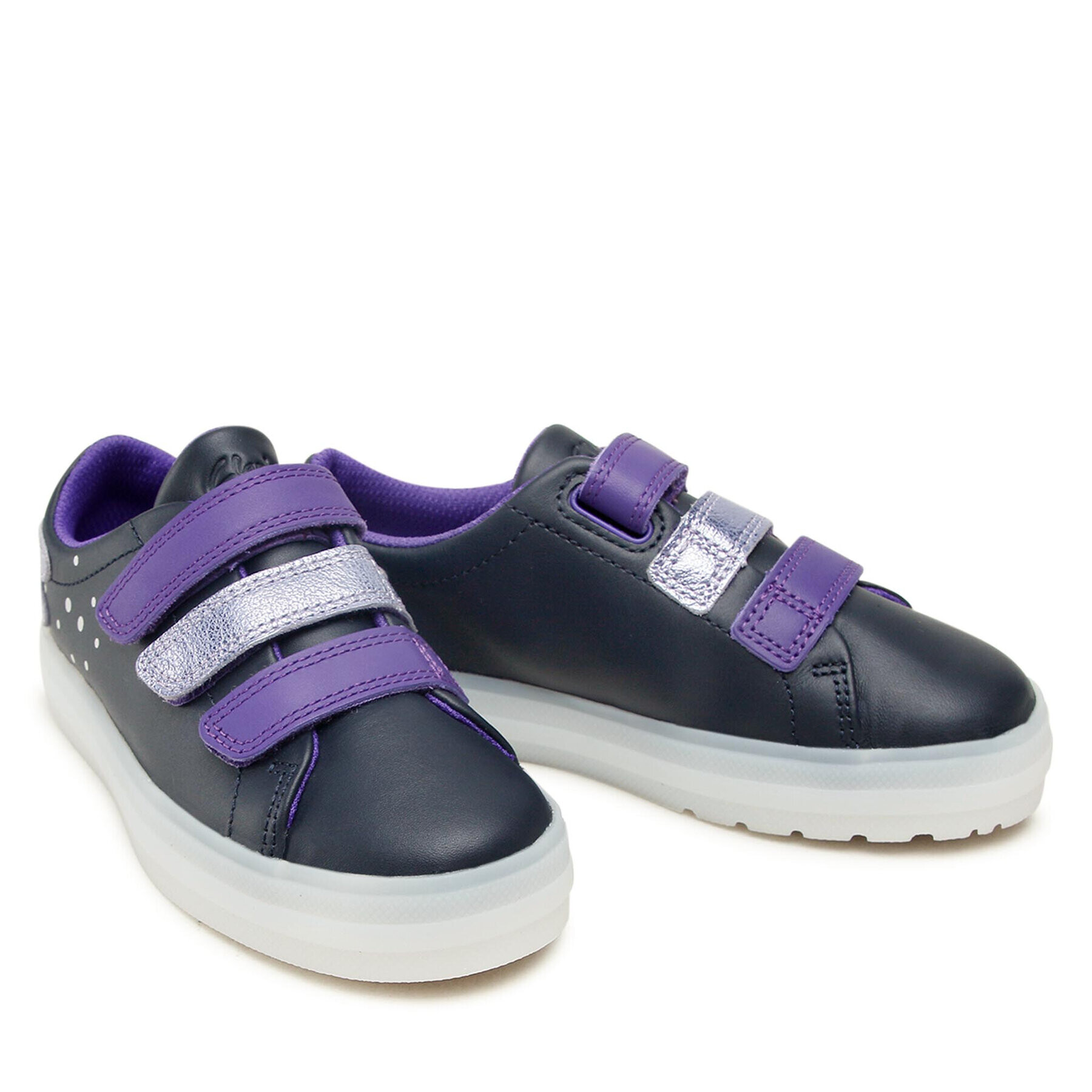 Clarks Сникърси Flare Fly K 261619136 Черен - Pepit.bg