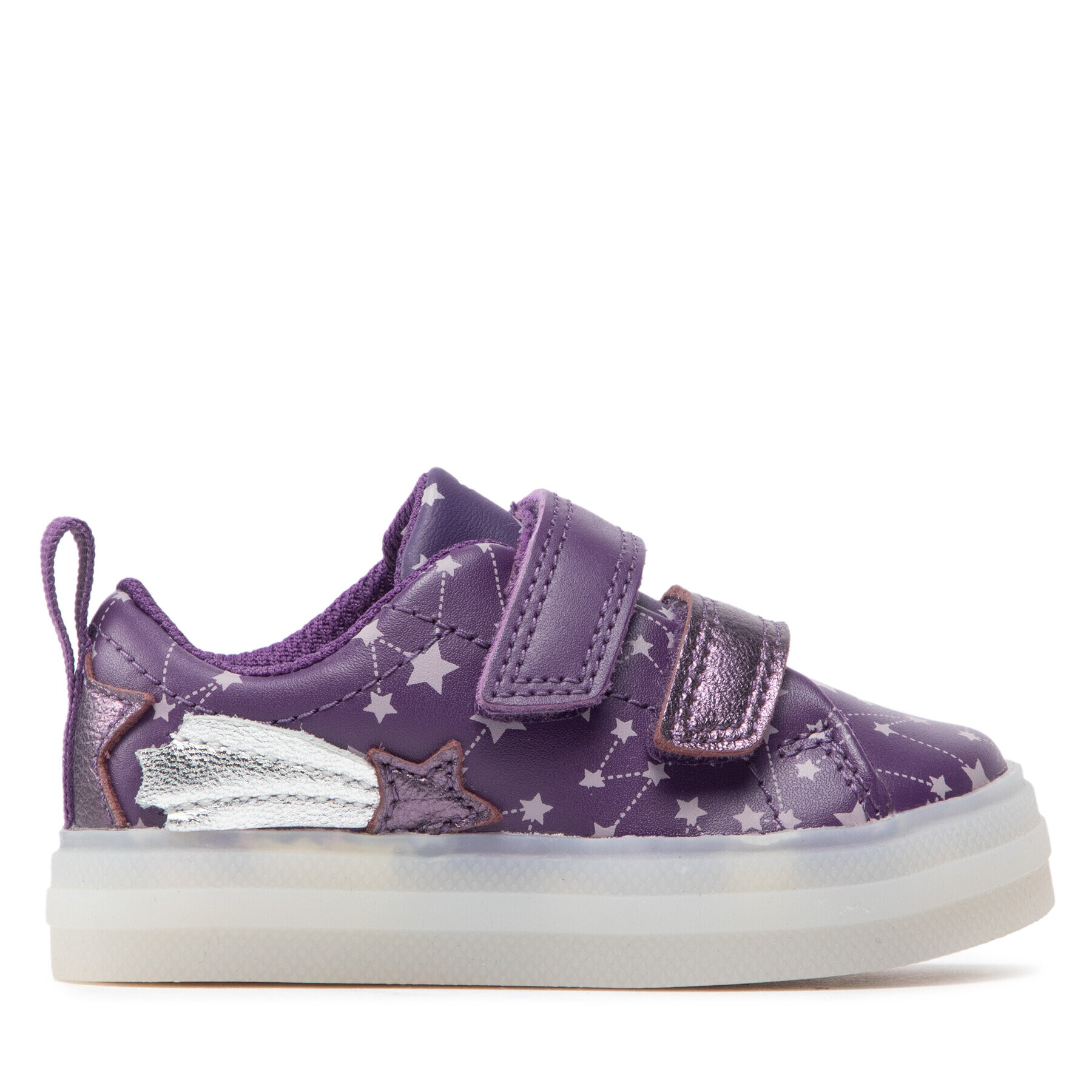 Clarks Сникърси Flare Fly K. 26164770 Виолетов - Pepit.bg