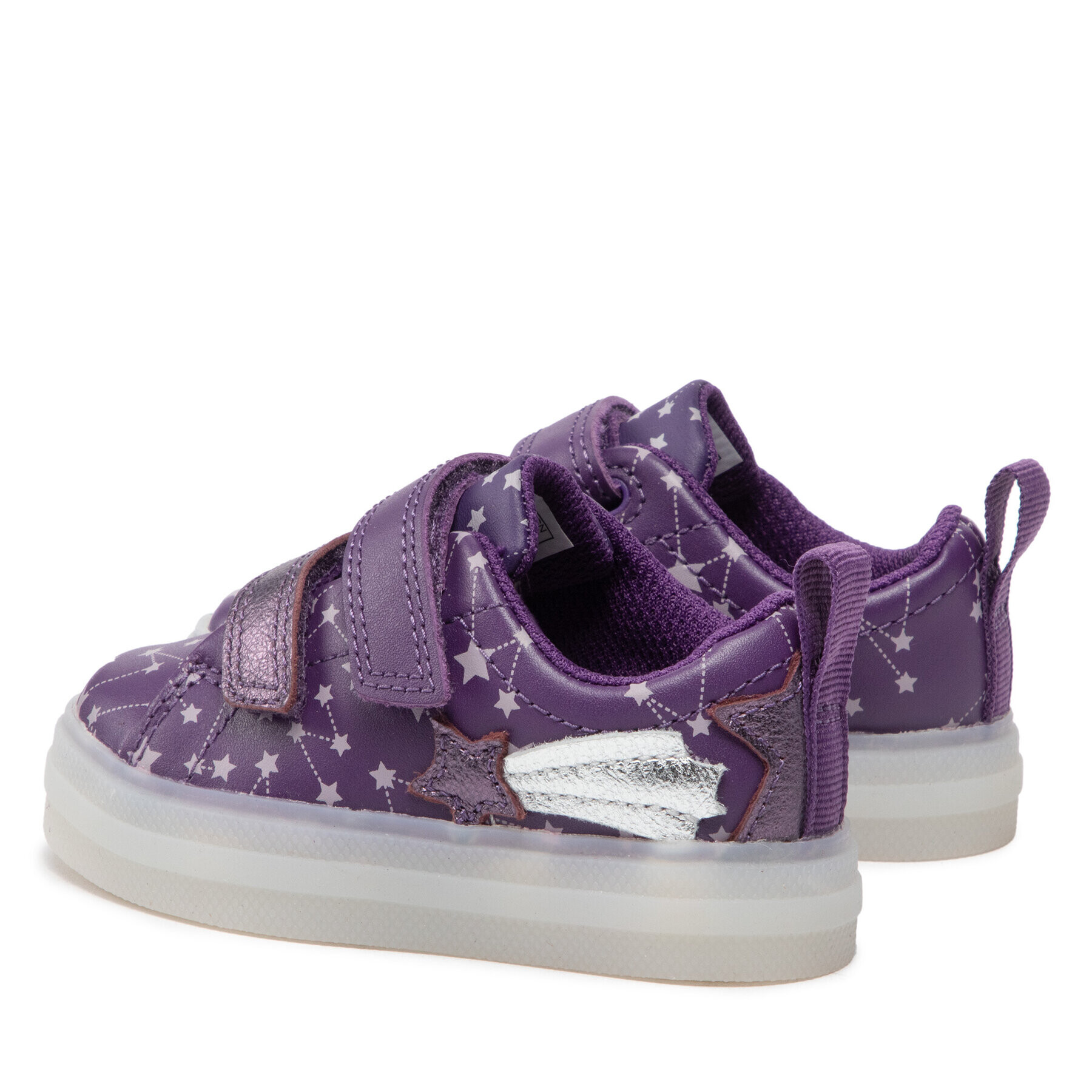 Clarks Сникърси Flare Fly K. 26164770 Виолетов - Pepit.bg