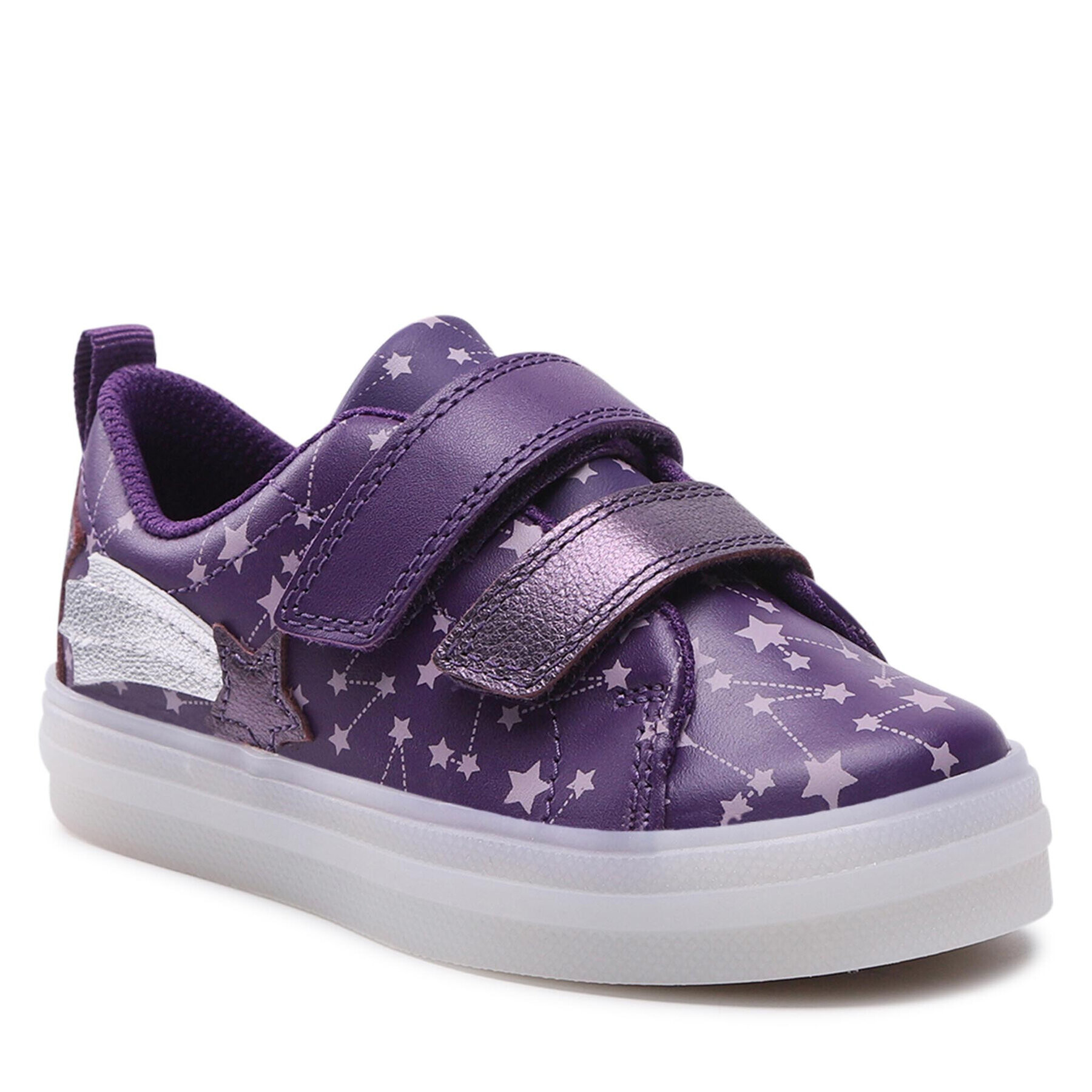 Clarks Сникърси Flare Fly K. 261648096 M Виолетов - Pepit.bg