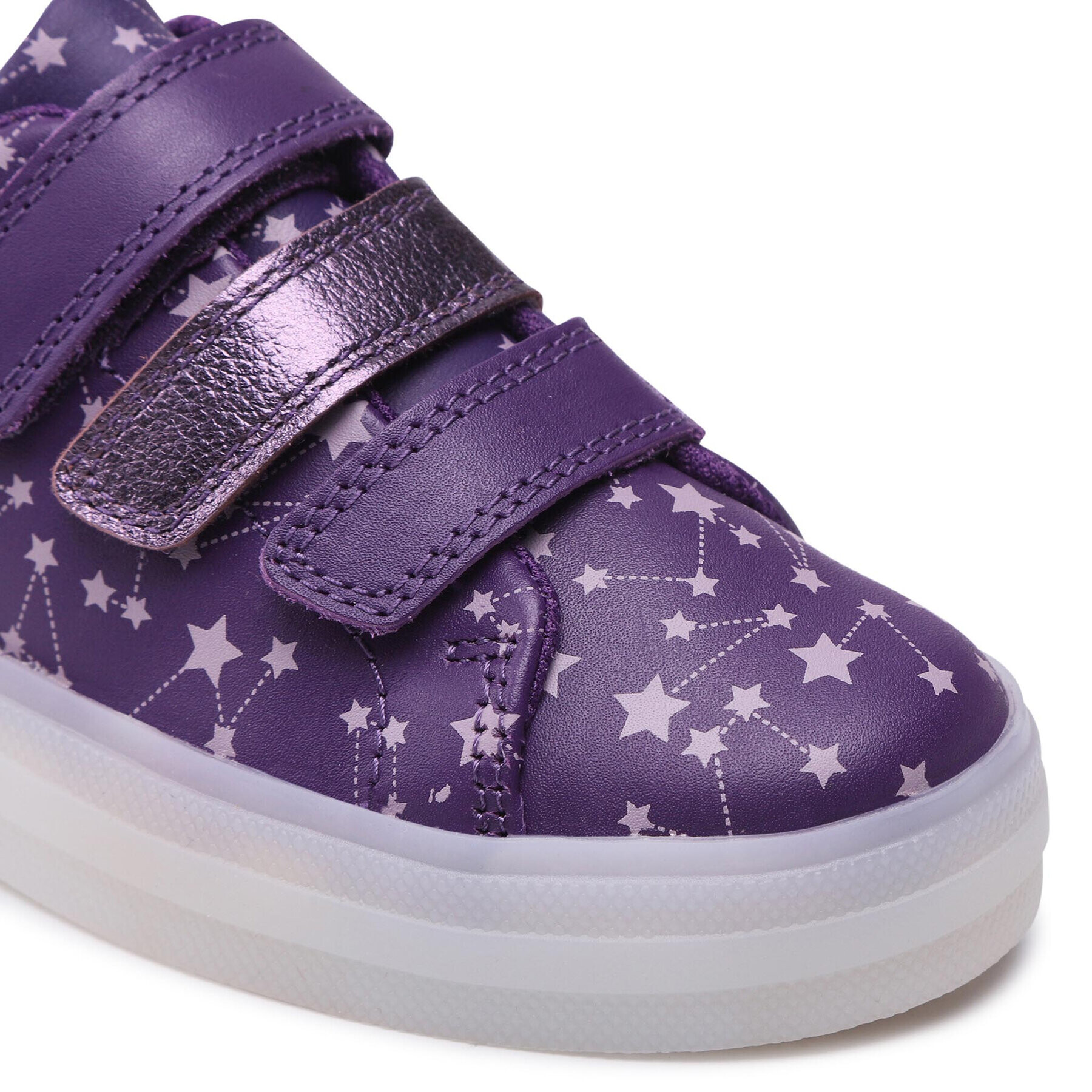 Clarks Сникърси Flare Fly K. 261648096 S Виолетов - Pepit.bg