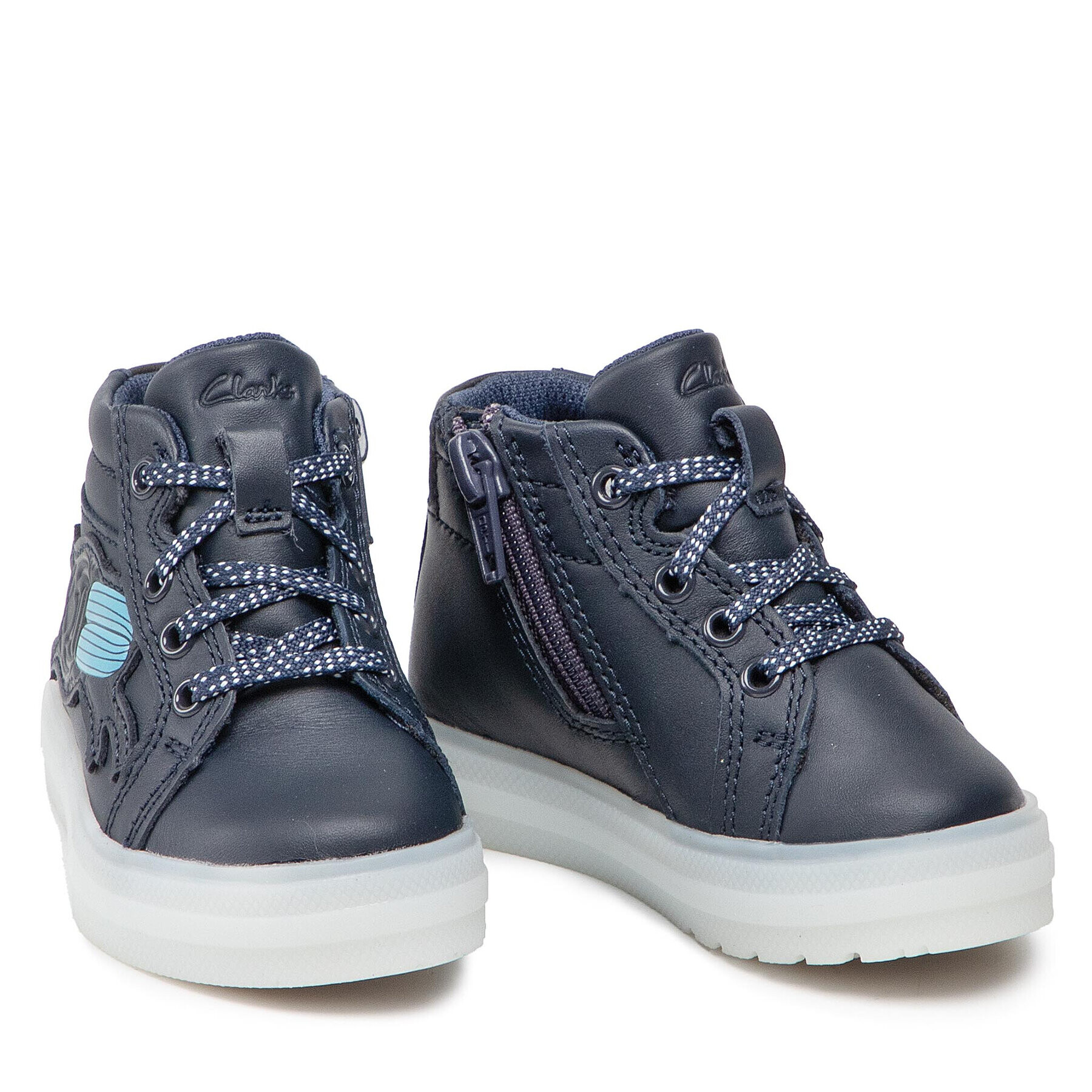 Clarks Сникърси Flare Fox T 261620587 Тъмносин - Pepit.bg