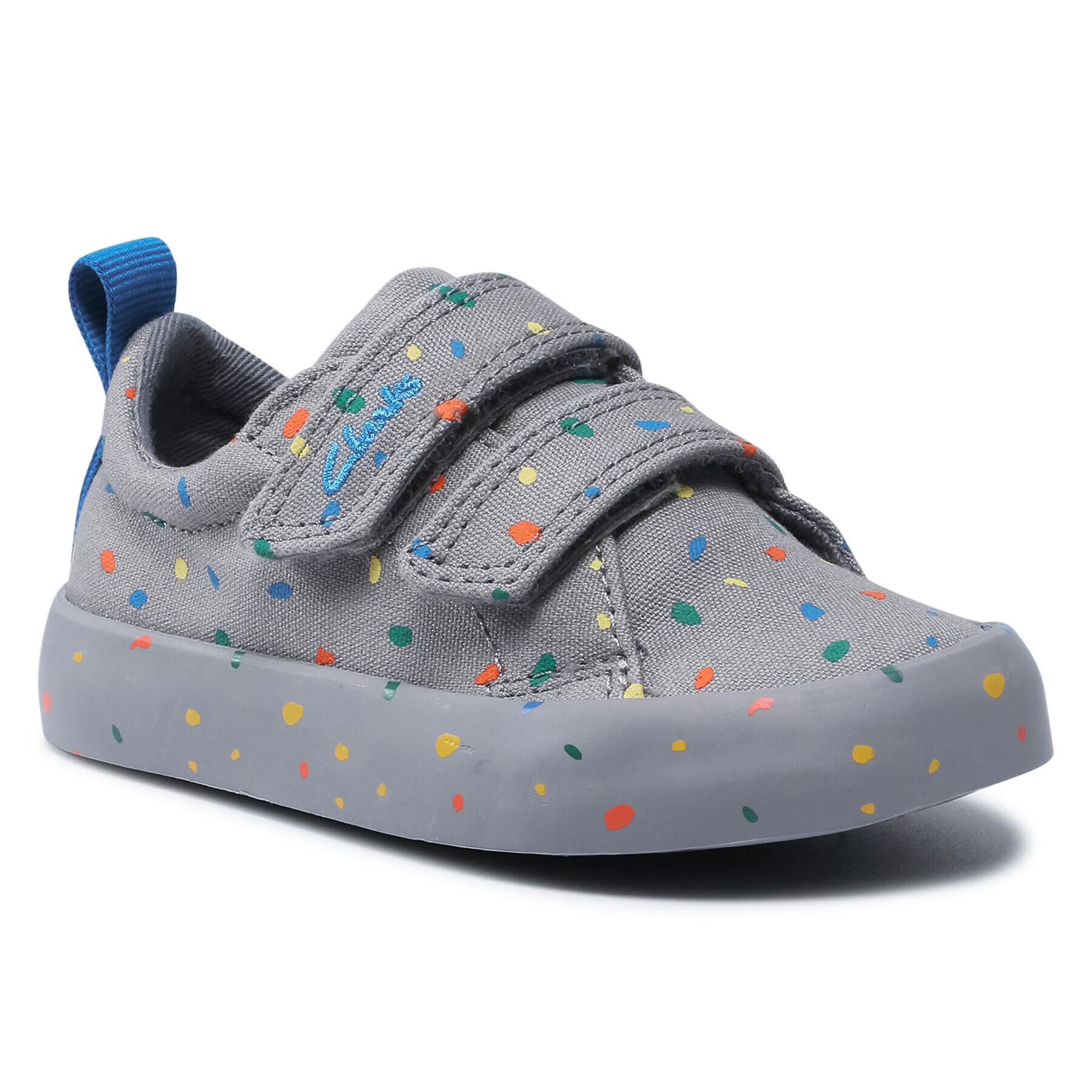 Clarks Сникърси Foxing Print T 261583627 Сив - Pepit.bg