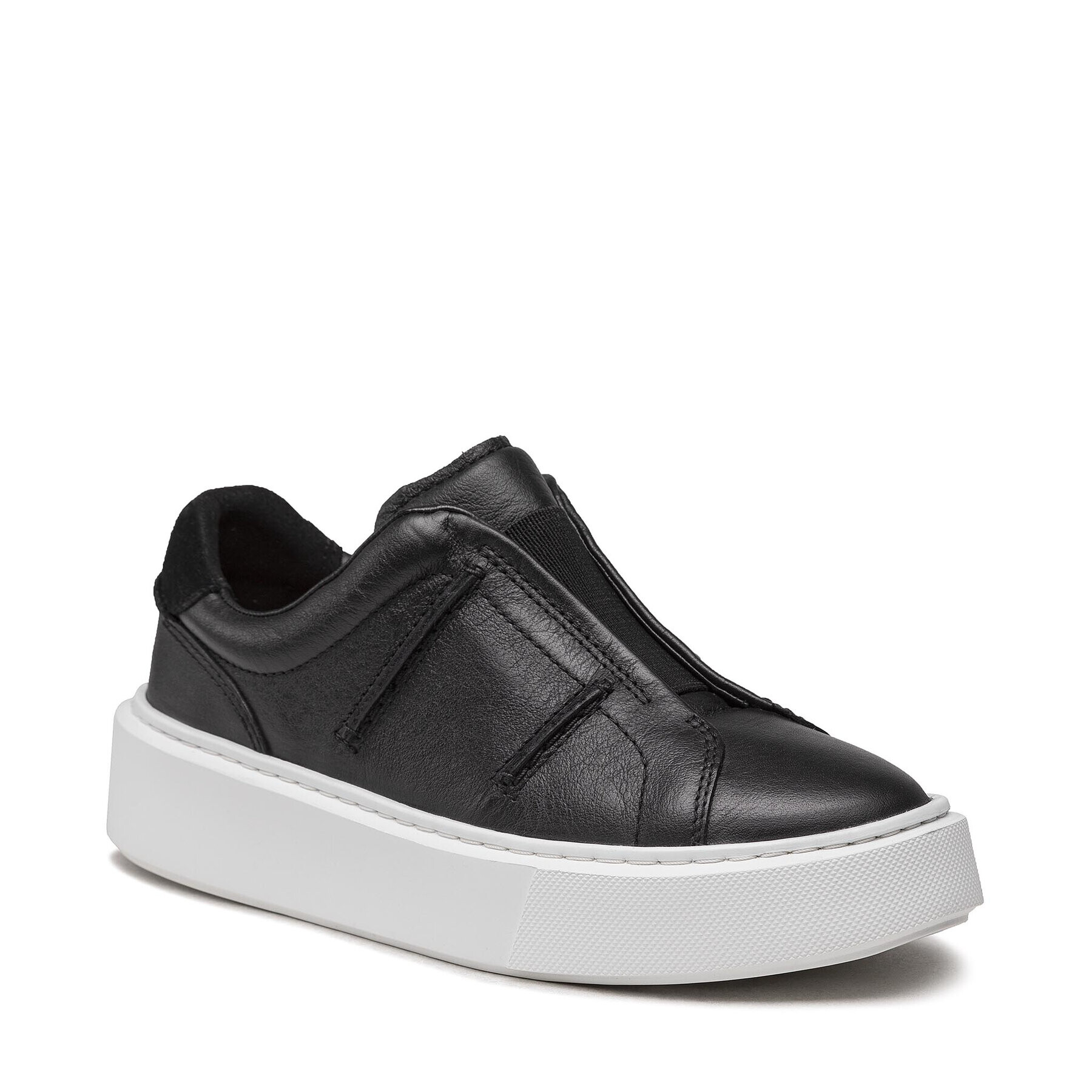Clarks Сникърси Hero Lite Slip 261613274 Черен - Pepit.bg