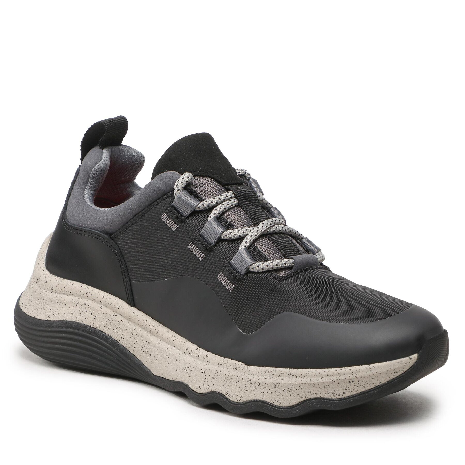 Clarks Сникърси Jaunt Lace 261689754 Черен - Pepit.bg