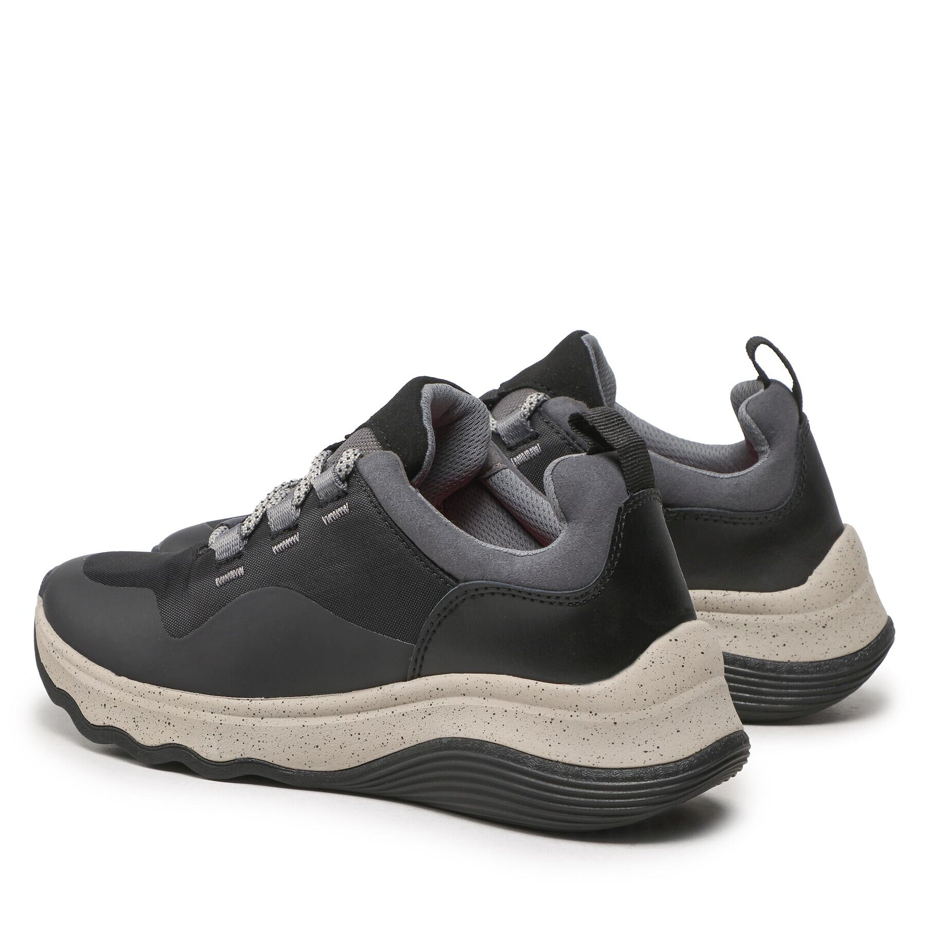 Clarks Сникърси Jaunt Lace 261689754 Черен - Pepit.bg