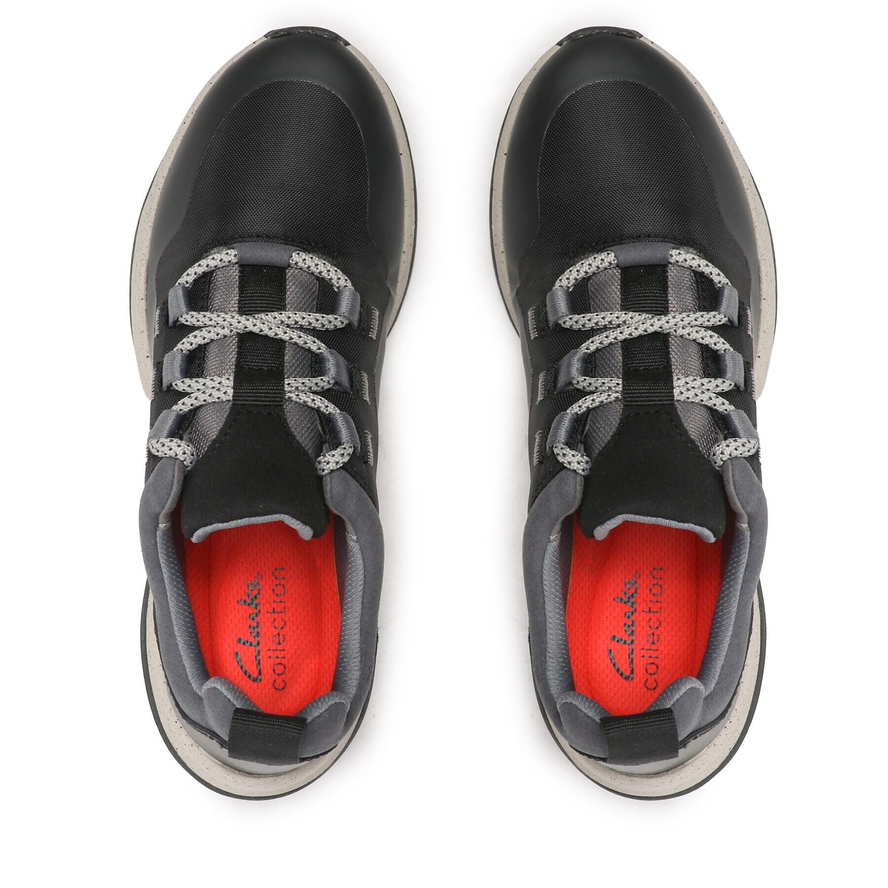Clarks Сникърси Jaunt Lace 261689754 Черен - Pepit.bg