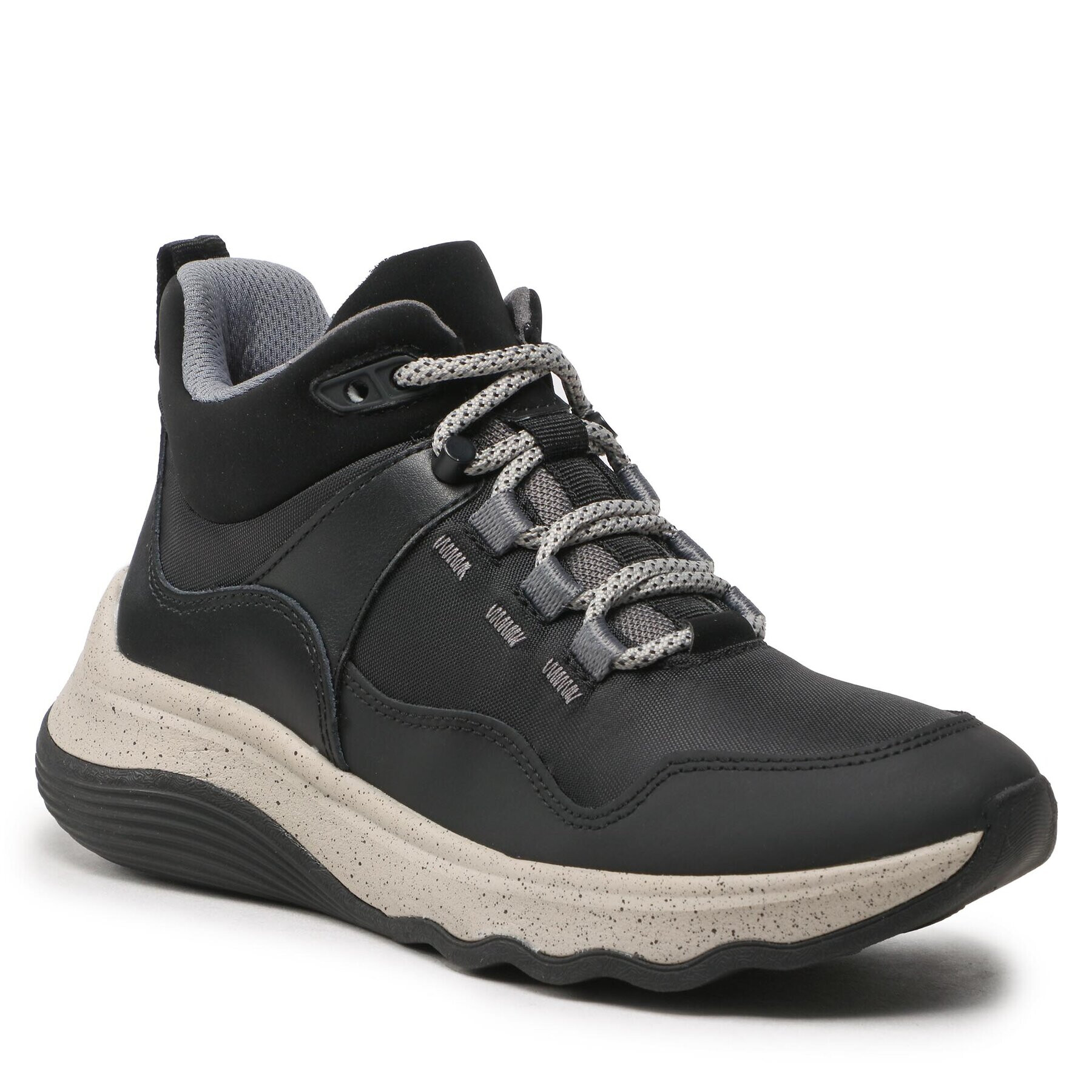Clarks Сникърси Jaunt Lo 261689774 Черен - Pepit.bg
