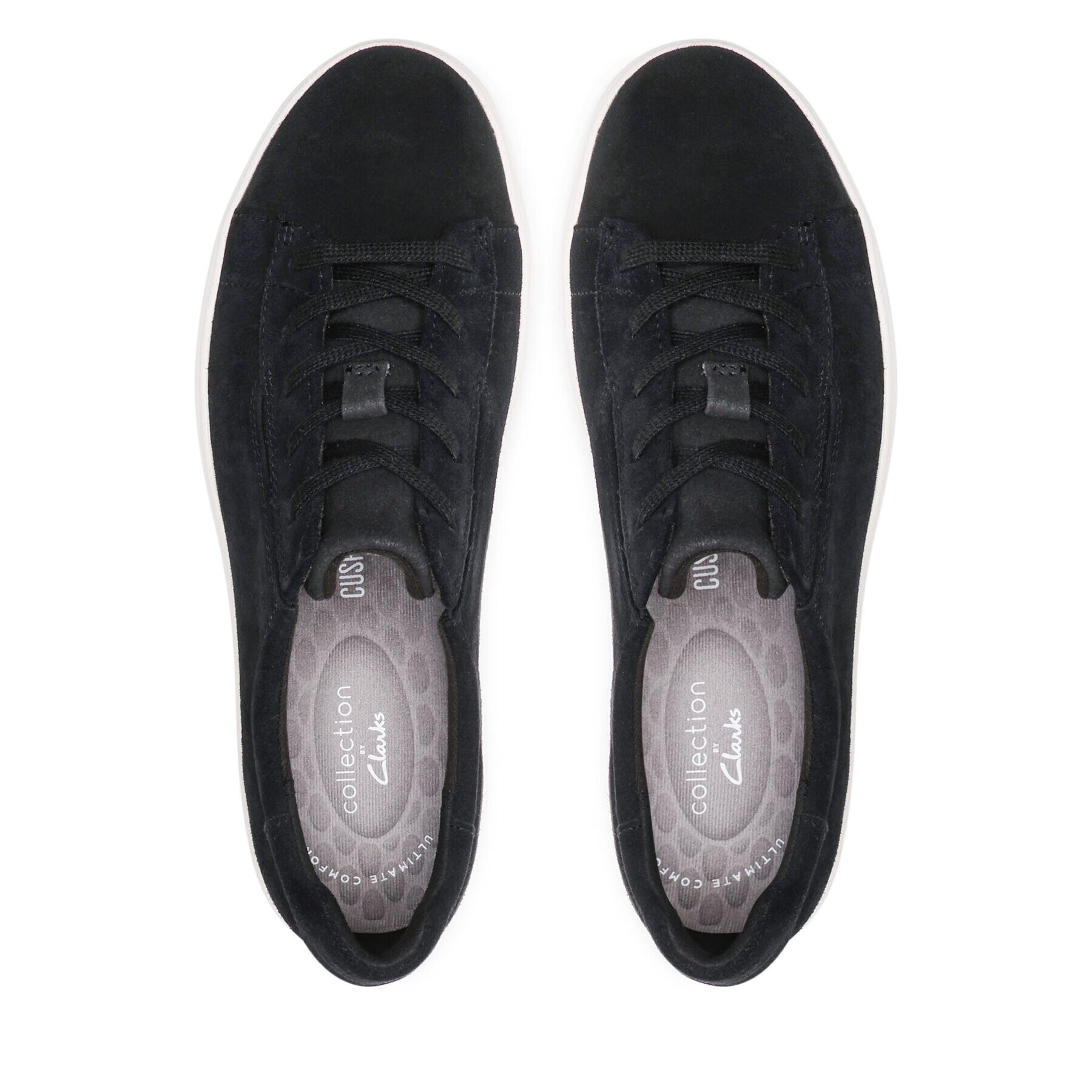 Clarks Сникърси Layton Lace 261618044 Черен - Pepit.bg