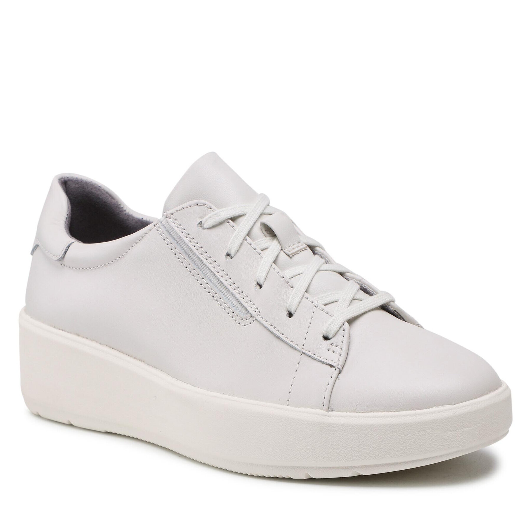 Clarks Сникърси Layton Lace 261620854 Бял - Pepit.bg