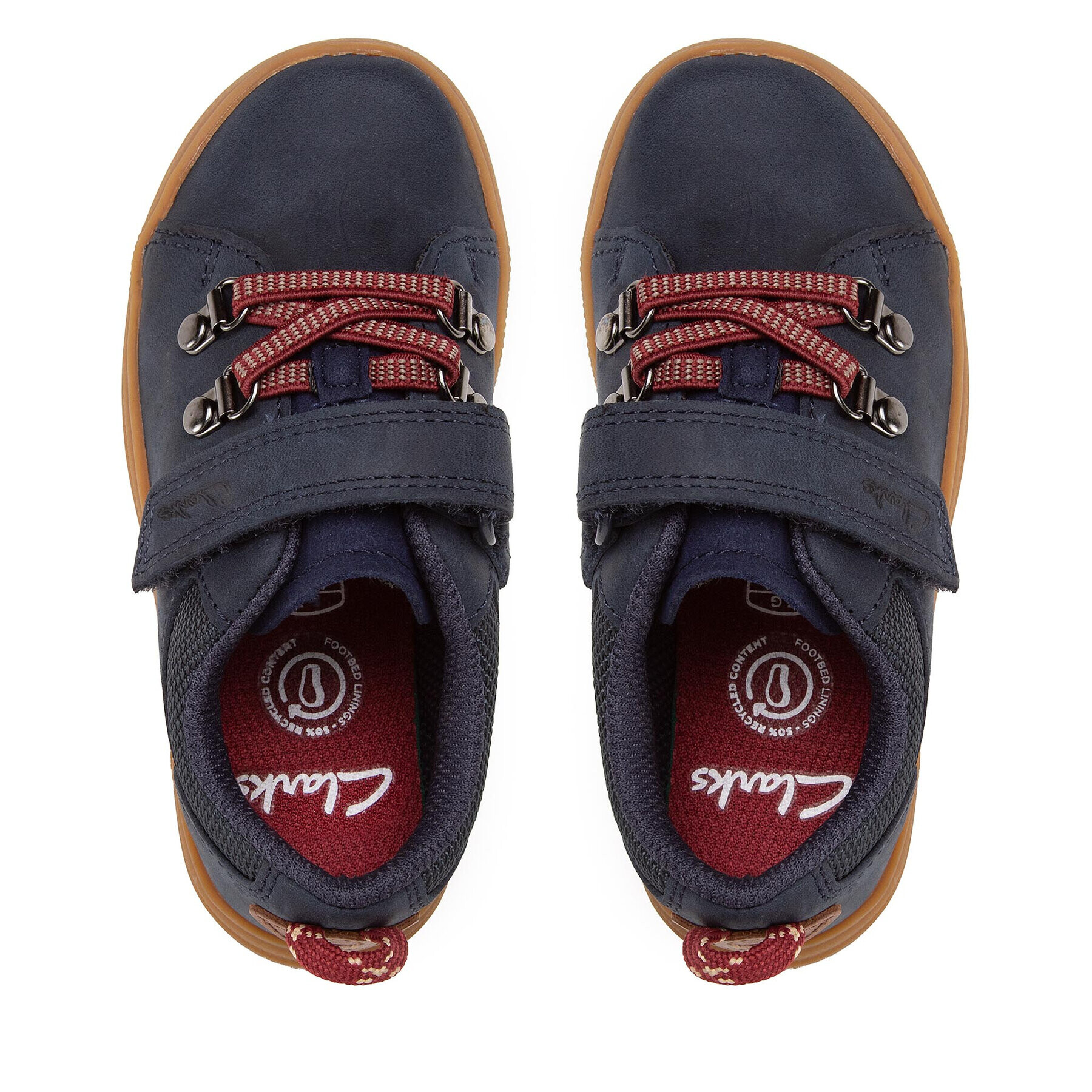 Clarks Сникърси Nova Bar K 261691967 Тъмносин - Pepit.bg