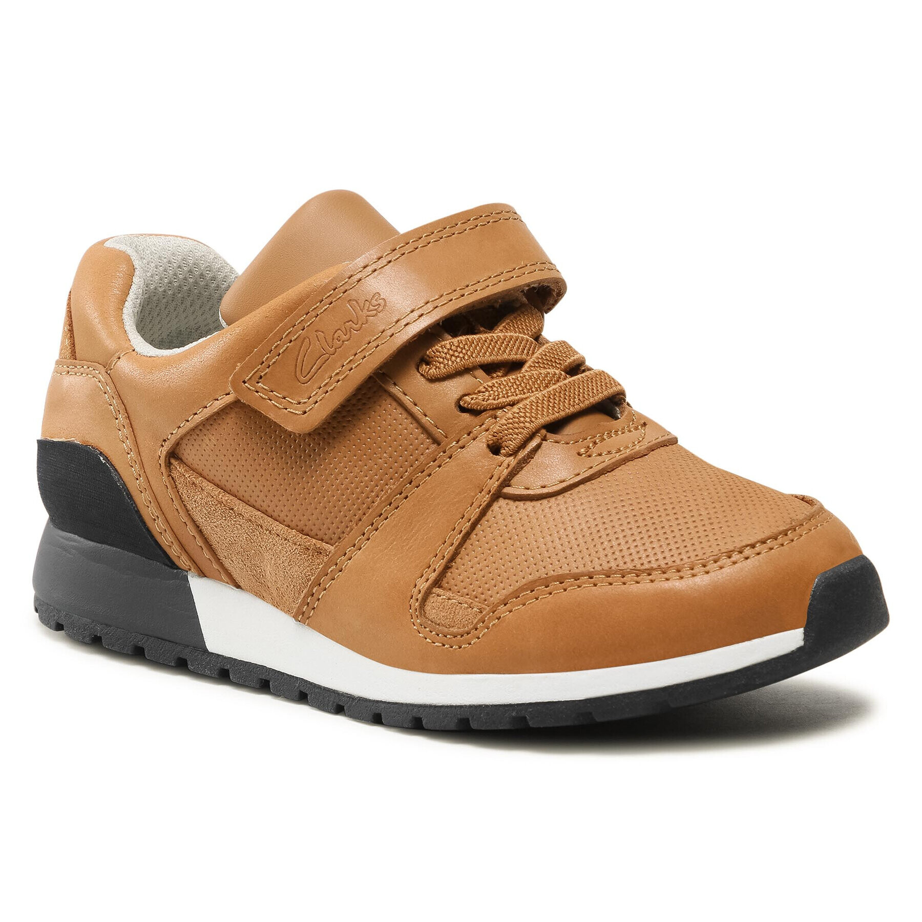 Clarks Сникърси Retro Run K 261583837 Кафяв - Pepit.bg