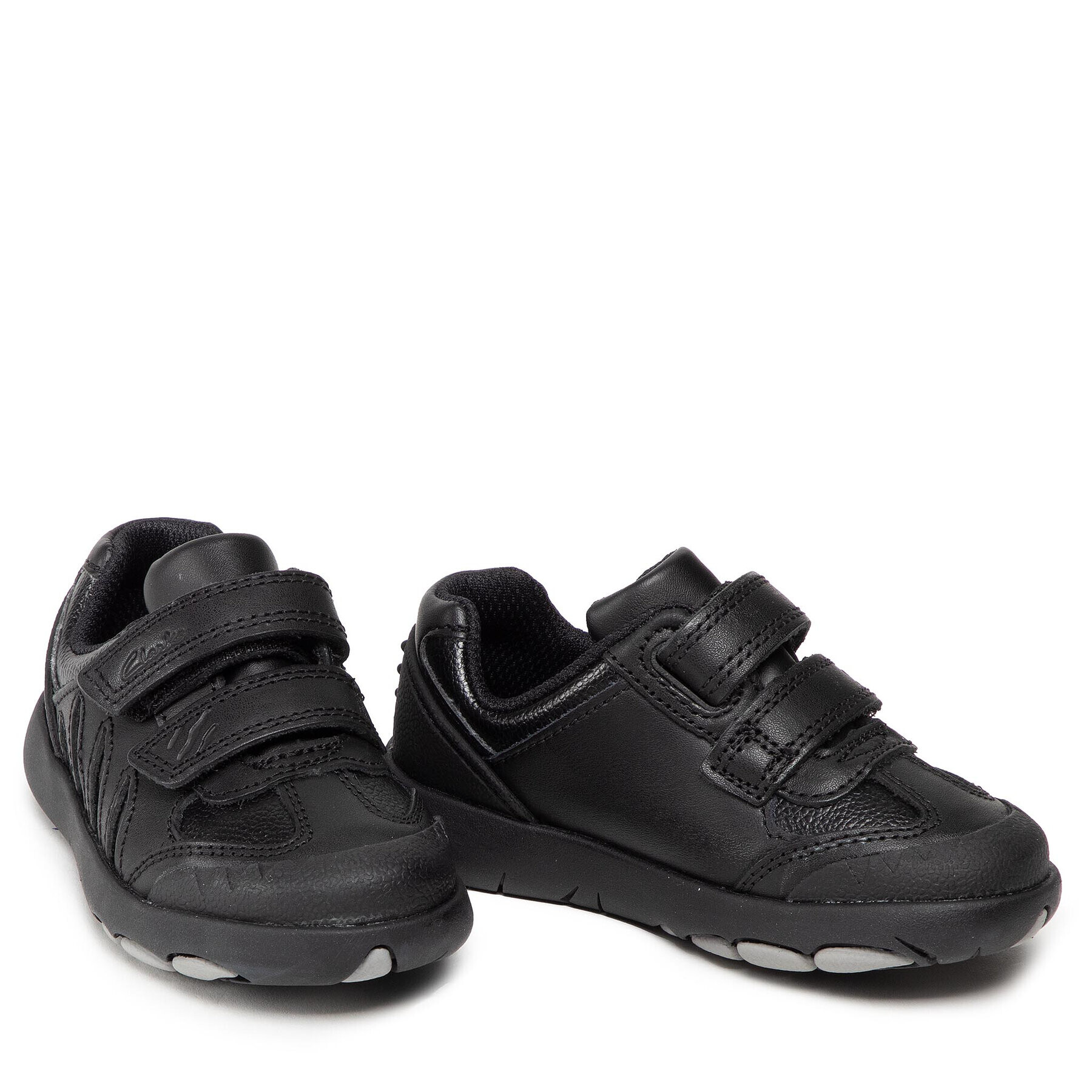 Clarks Сникърси Rex Stride T 261614396 Черен - Pepit.bg