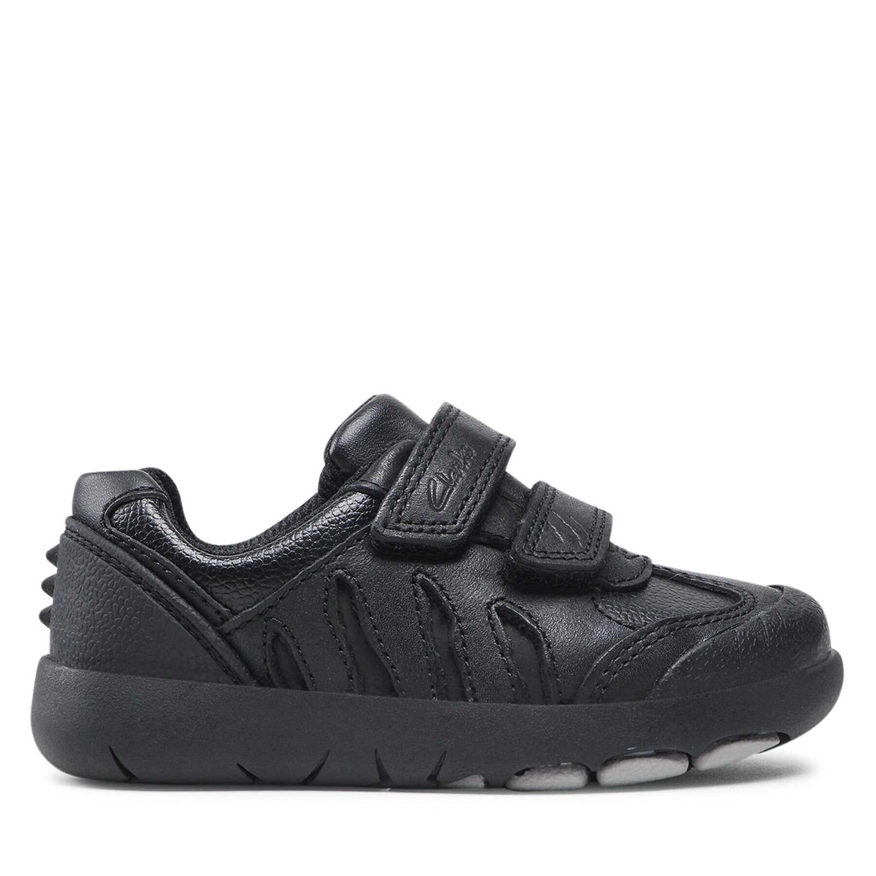 Clarks Сникърси Rex Stride T 261614397 Черен - Pepit.bg