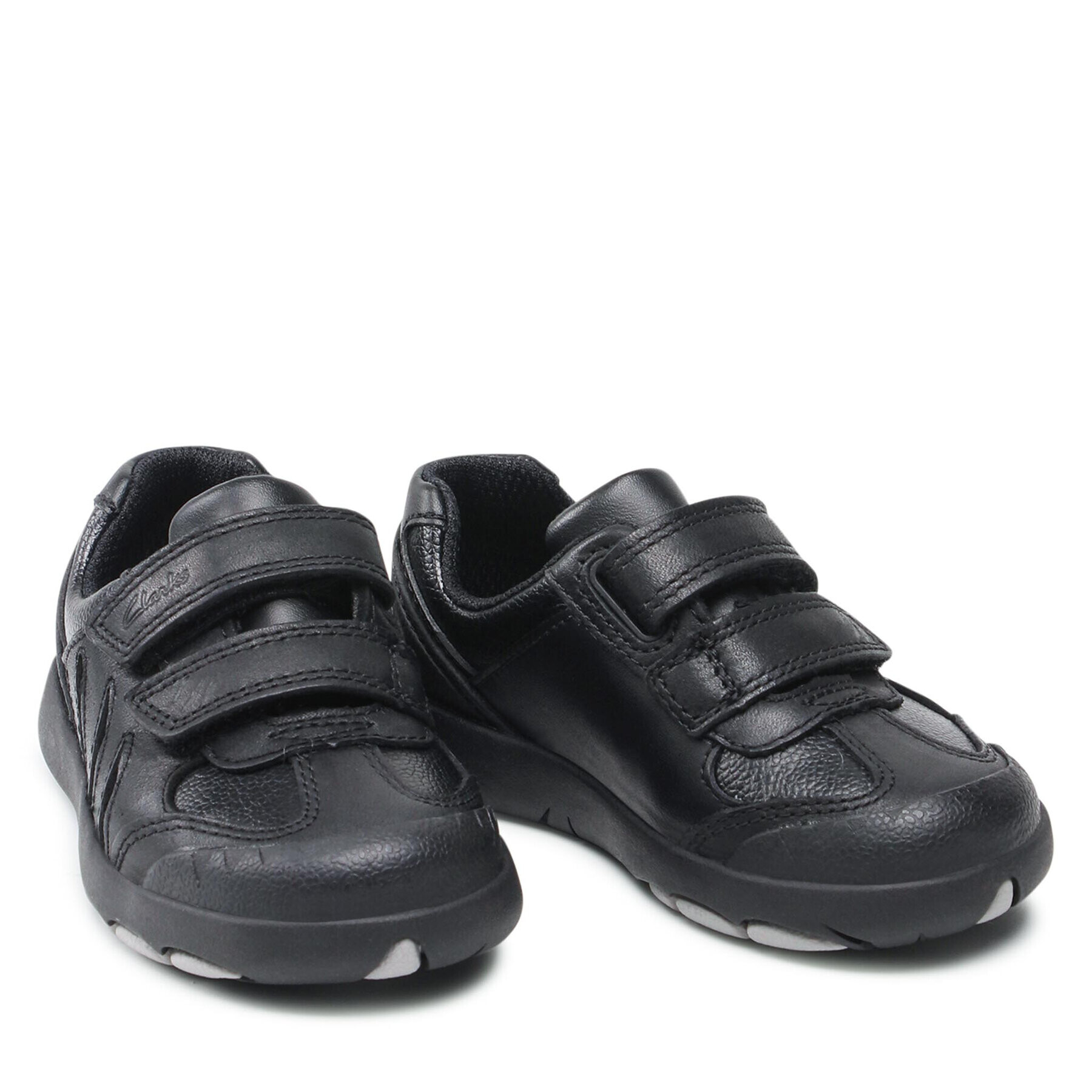 Clarks Сникърси Rex Stride T 261614397 Черен - Pepit.bg