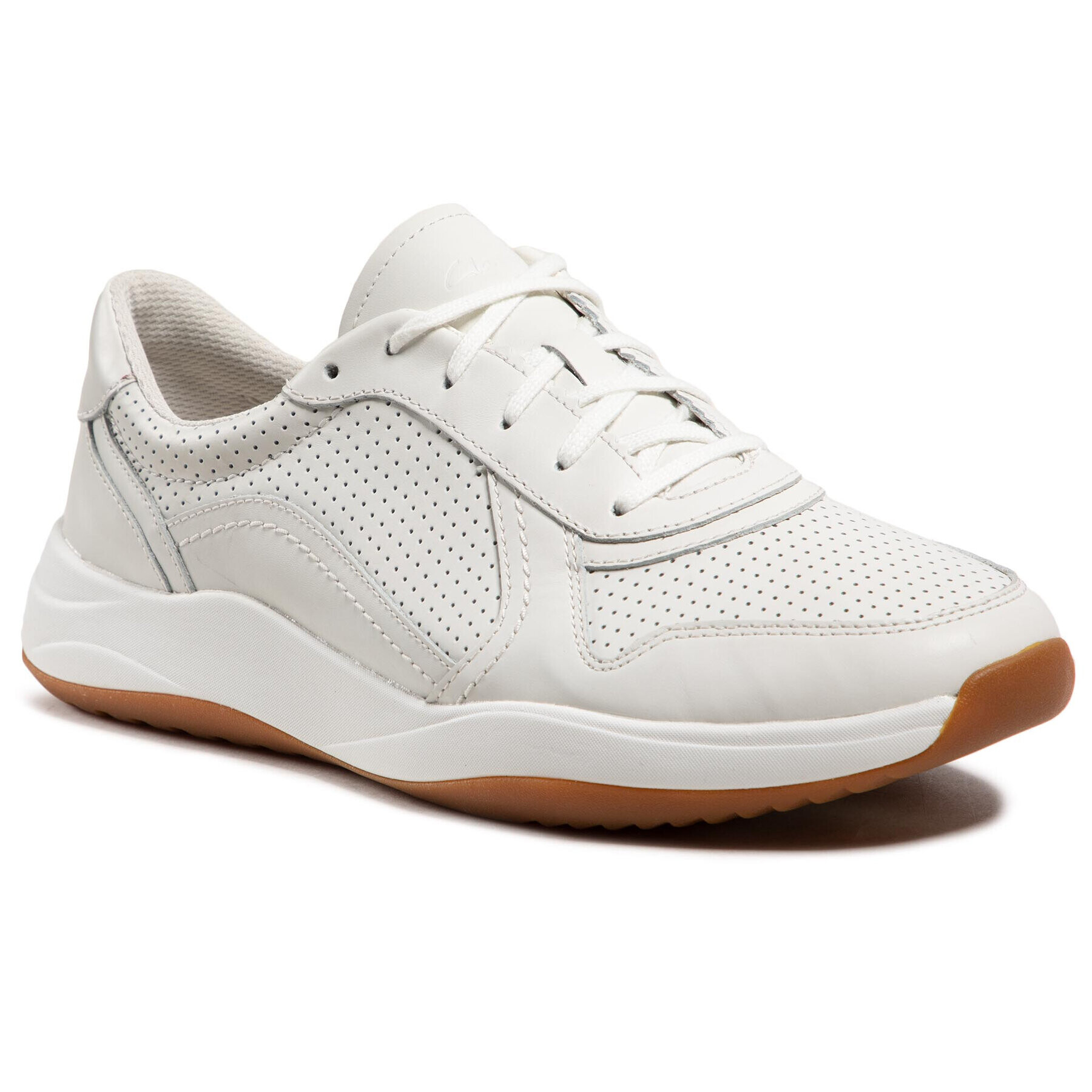 Clarks Сникърси Sift Speed 261481307 Бял - Pepit.bg