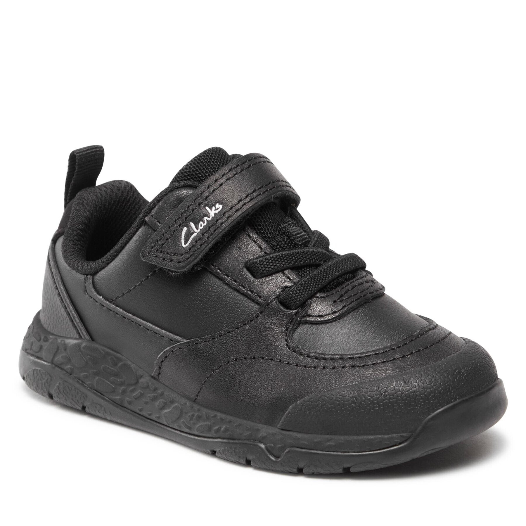 Clarks Сникърси Steggy Stride K 261751406 Черен - Pepit.bg
