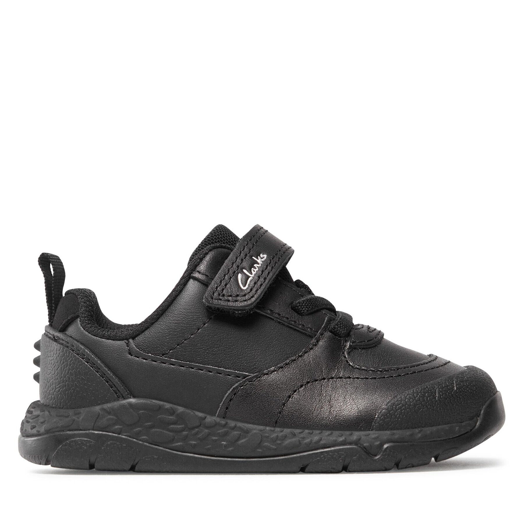 Clarks Сникърси Steggy Stride K 261751406 Черен - Pepit.bg