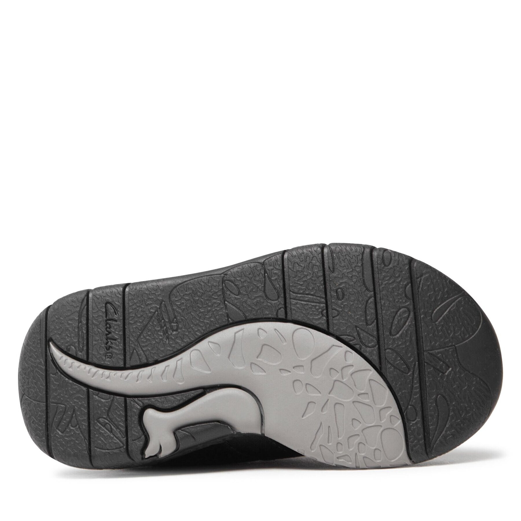 Clarks Сникърси Steggy Stride K 261751406 Черен - Pepit.bg