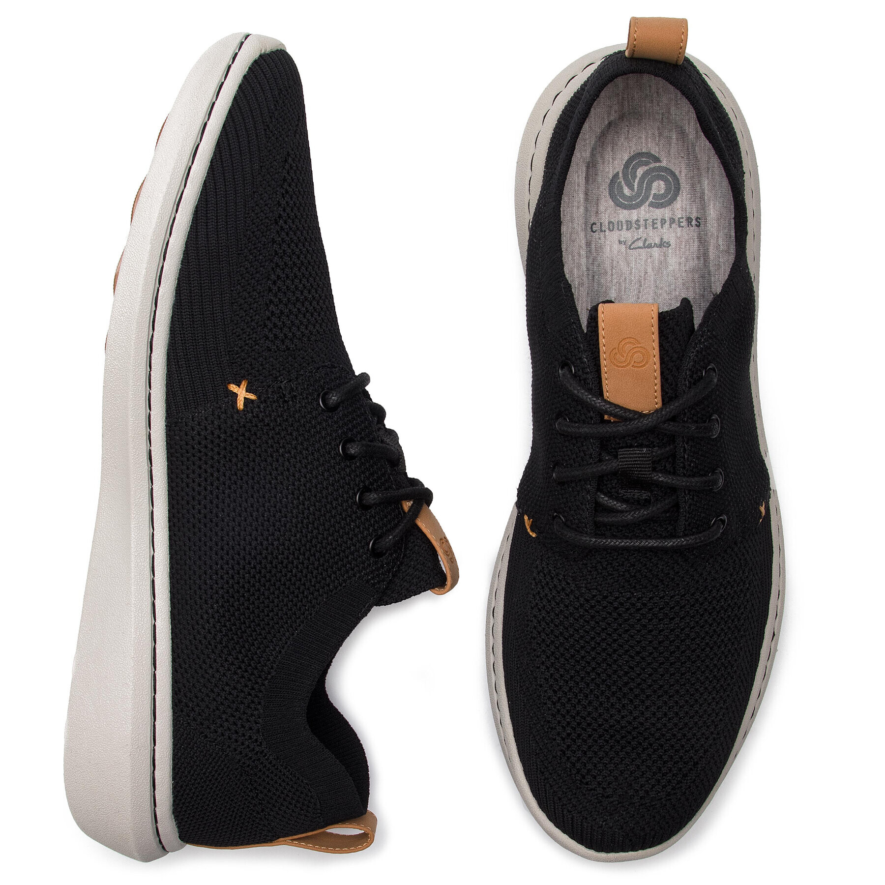 Clarks Сникърси Step Urban Mix 261381787 Черен - Pepit.bg