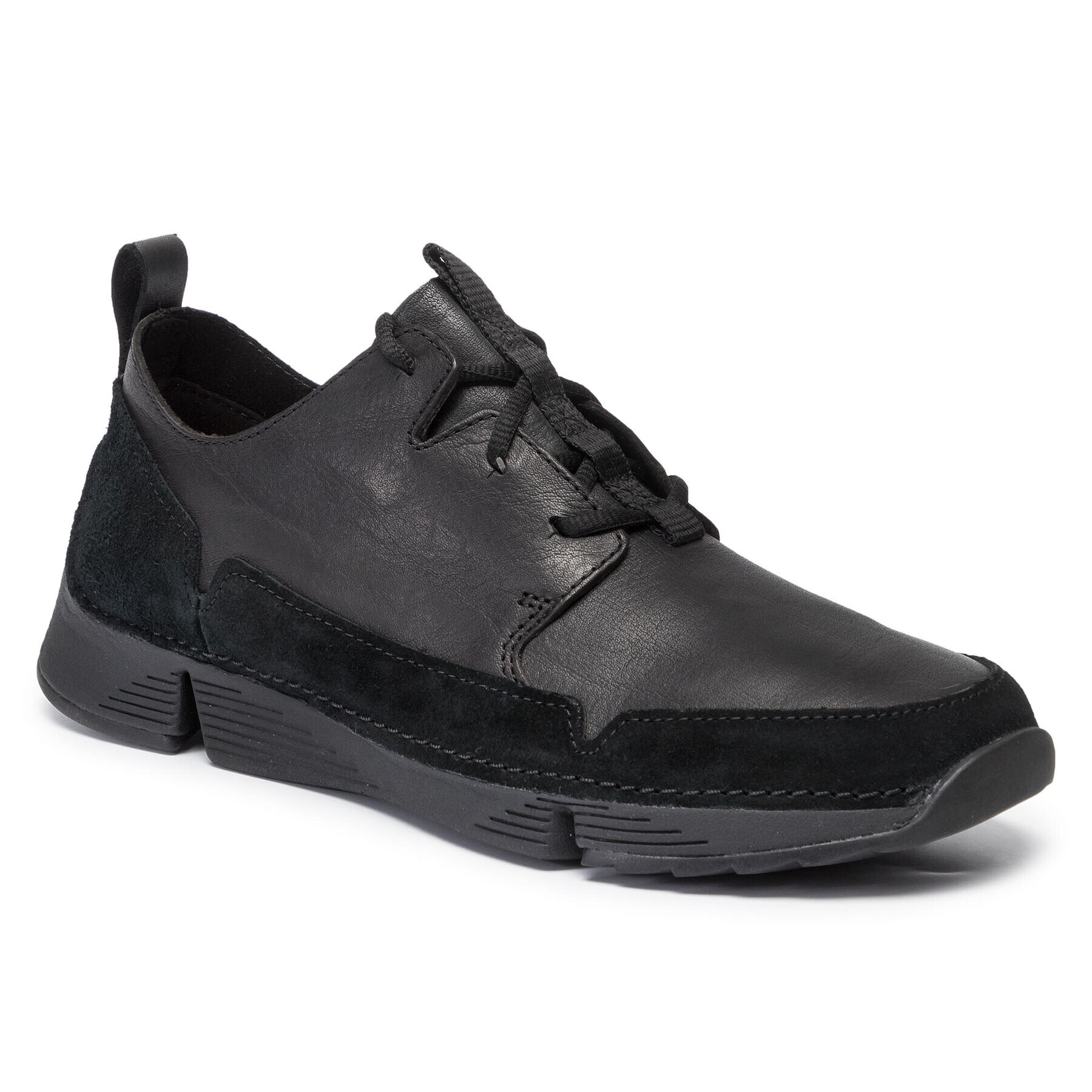 Clarks Сникърси Tri Solar 261463197 Черен - Pepit.bg