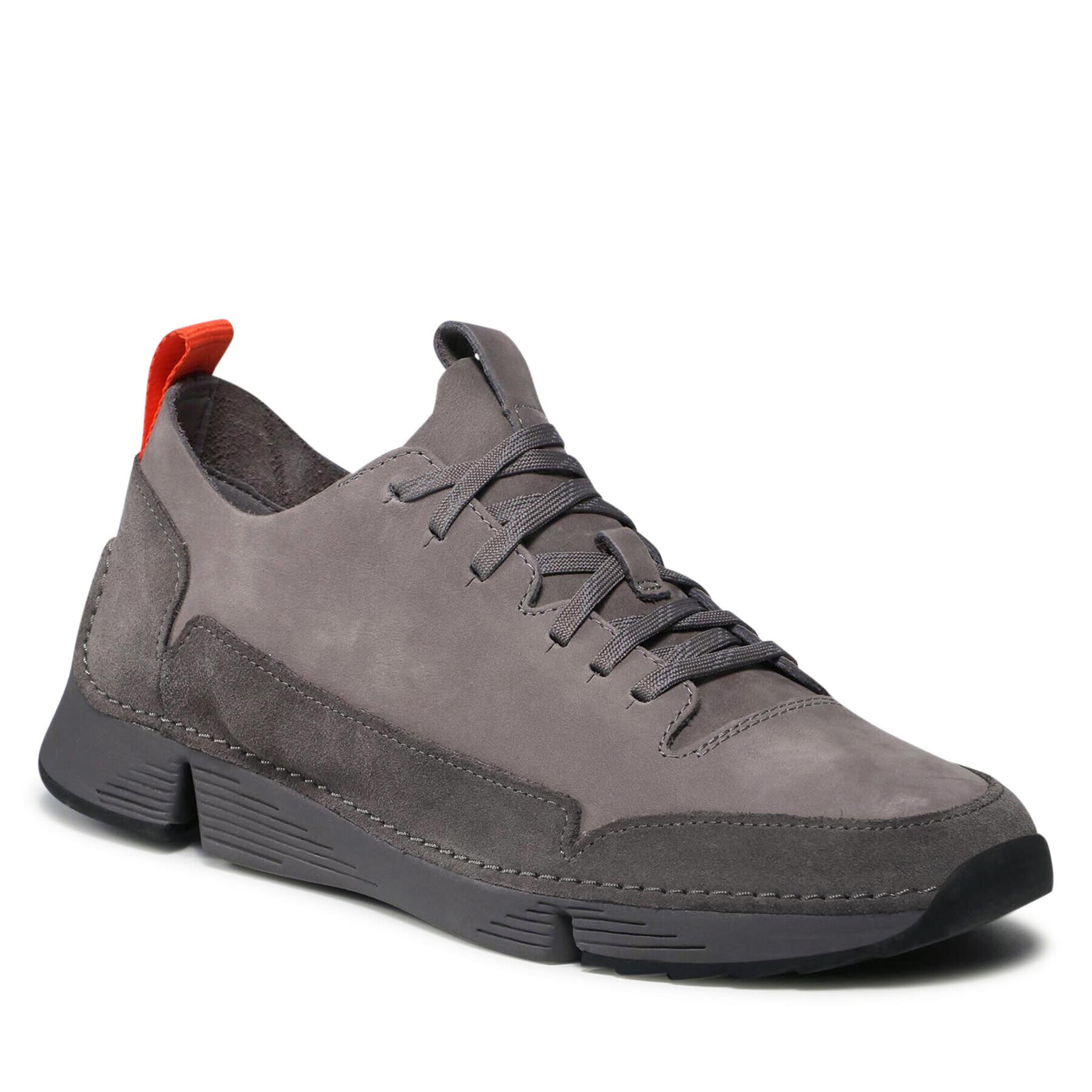 Clarks Сникърси Tri Spark 261611027 Сив - Pepit.bg