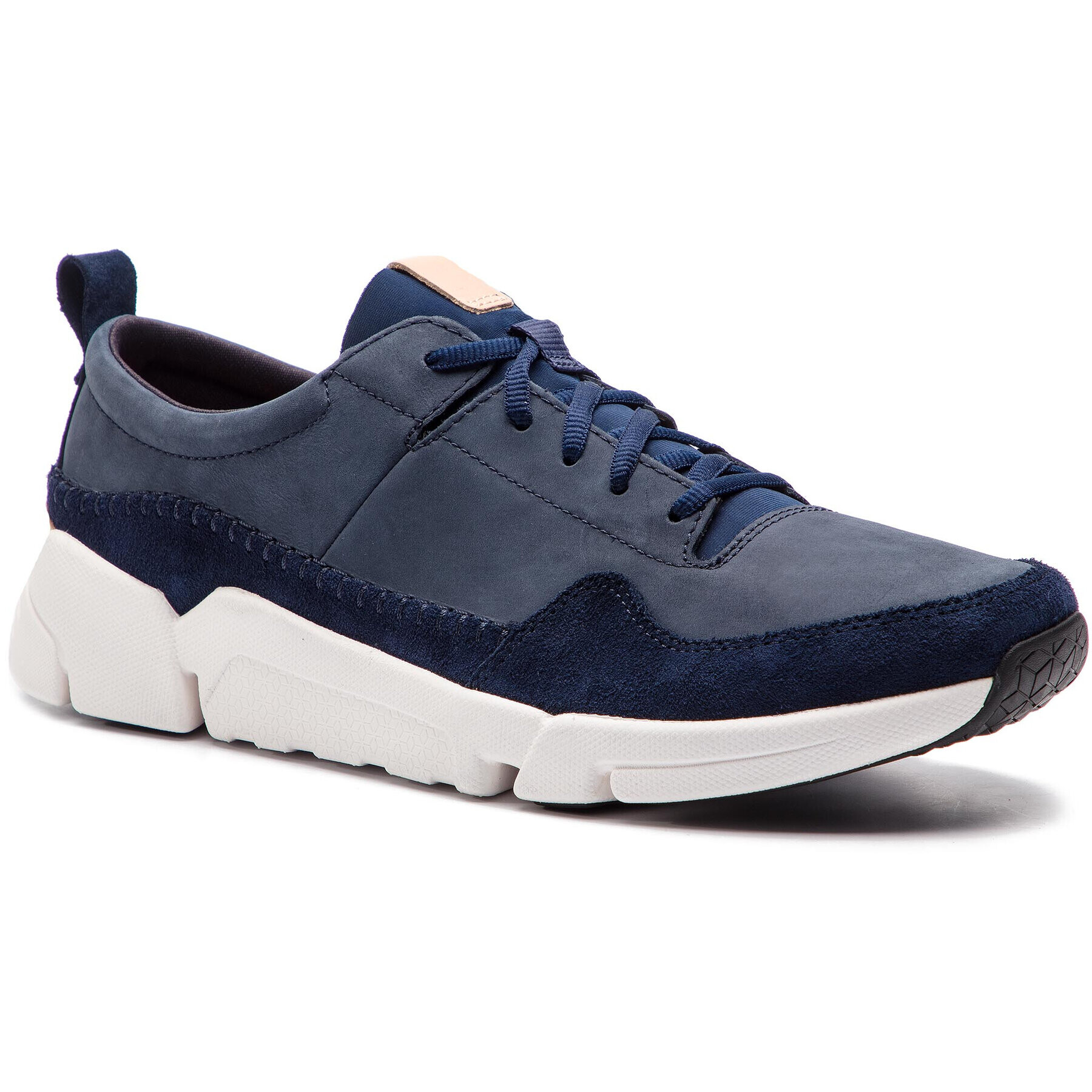 Clarks Сникърси Triactive Run 261414327 Тъмносин - Pepit.bg