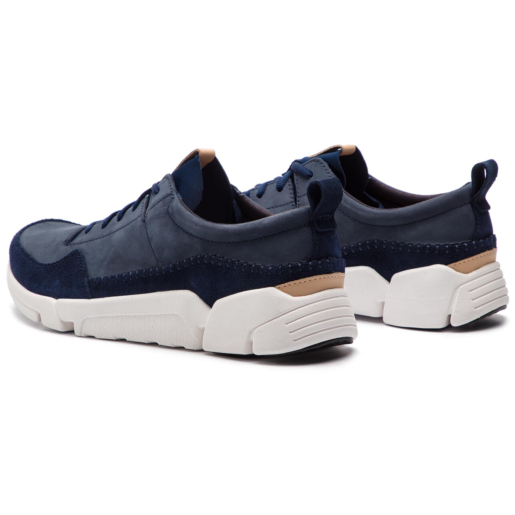 Clarks Сникърси Triactive Run 261414327 Тъмносин - Pepit.bg