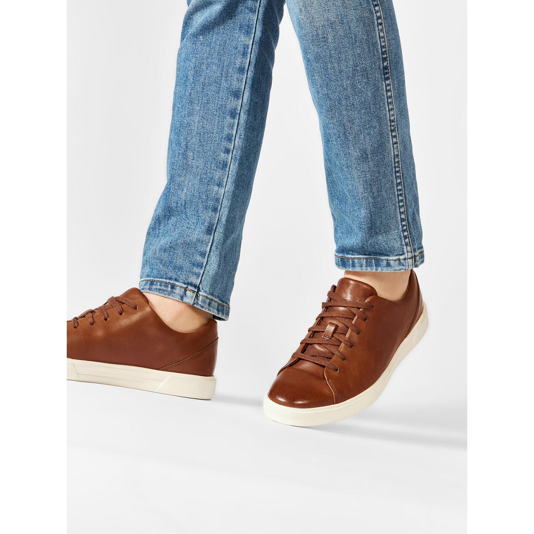 Clarks Сникърси Un Costa Lace 261486907 Кафяв - Pepit.bg